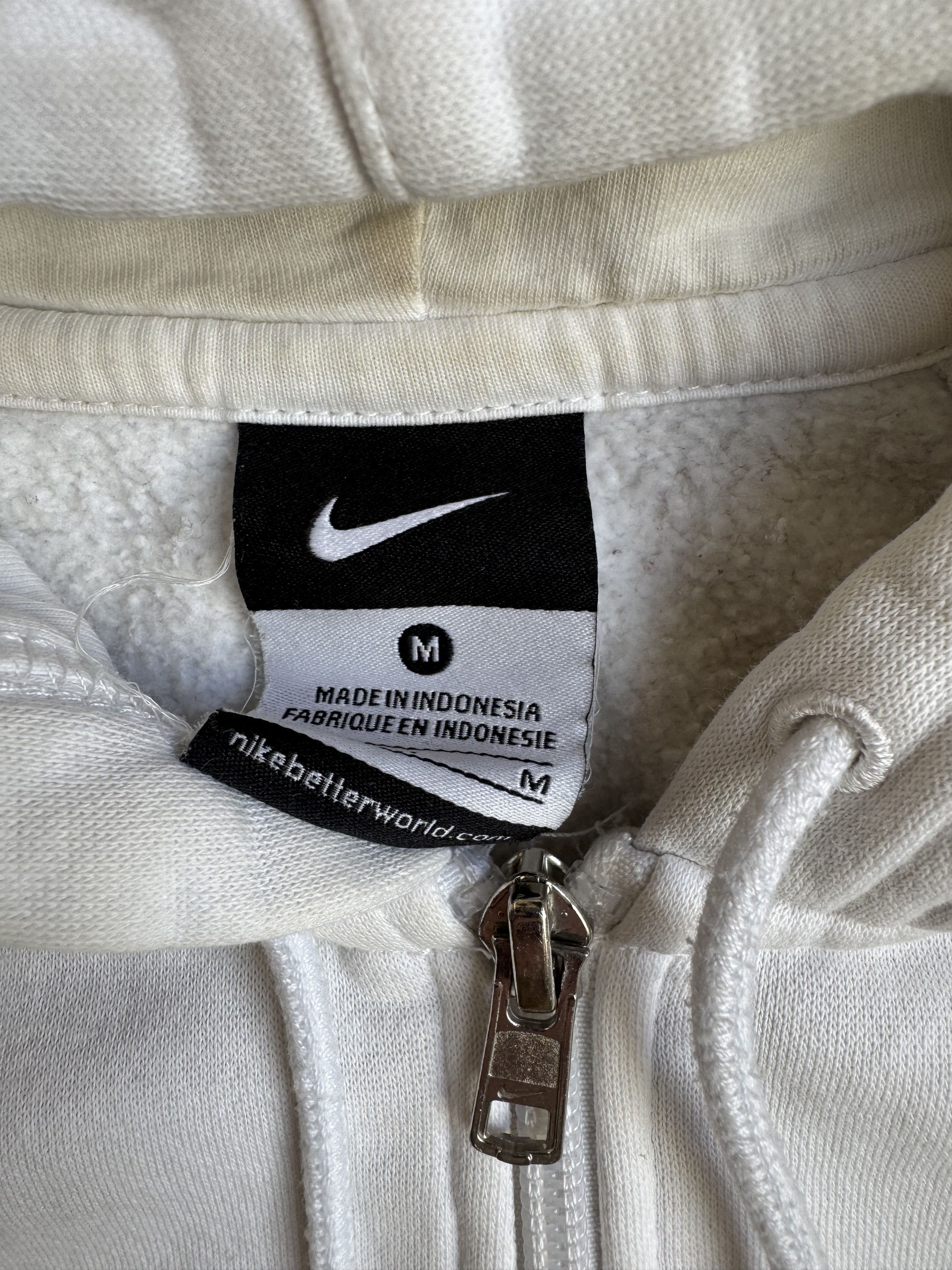 Nike Nike Full Zip Hoodie Sweater Jacket Fleece Embroidered Logo Size M / US 6-8 / IT 42-44 - 5 Thumbnail