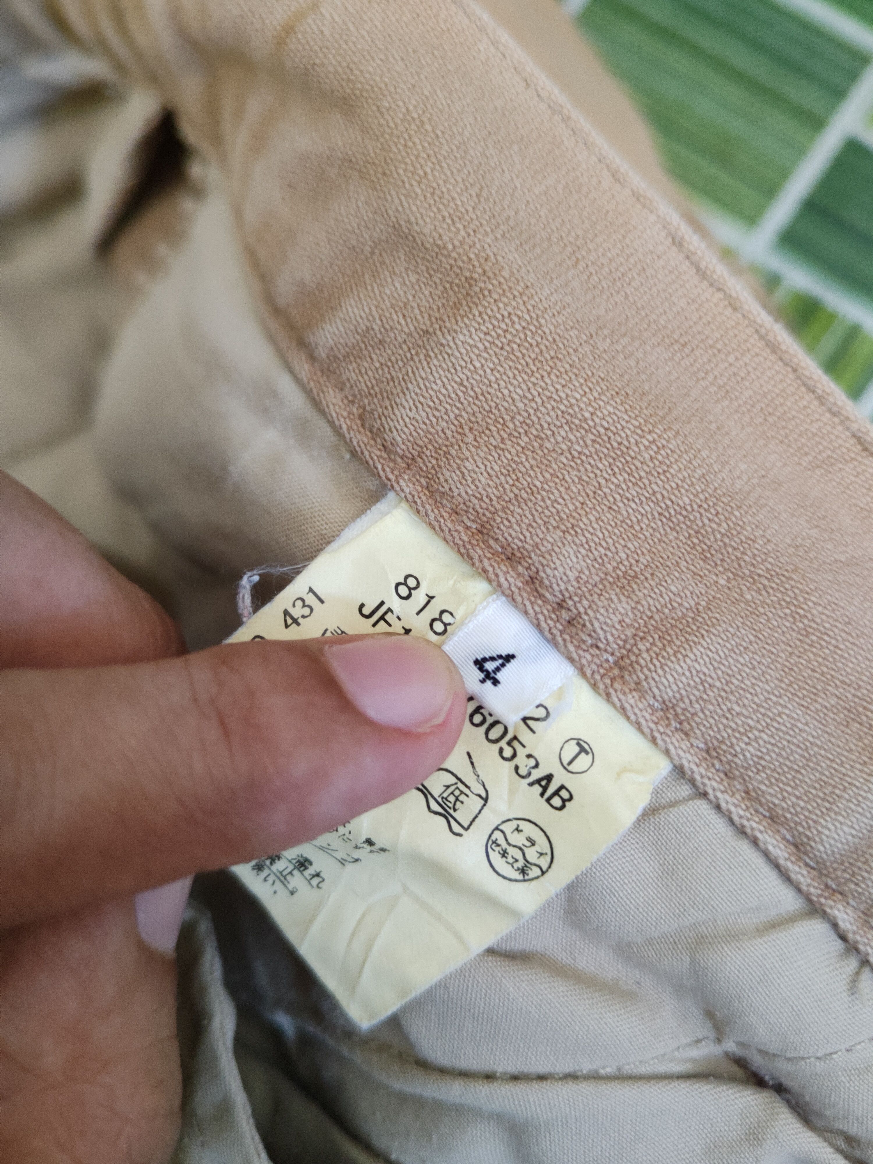 Japanese Brand DL Boycott Beige Multipocket Cargo Pants #2367 Size US 32 / EU 48 - 12 Thumbnail