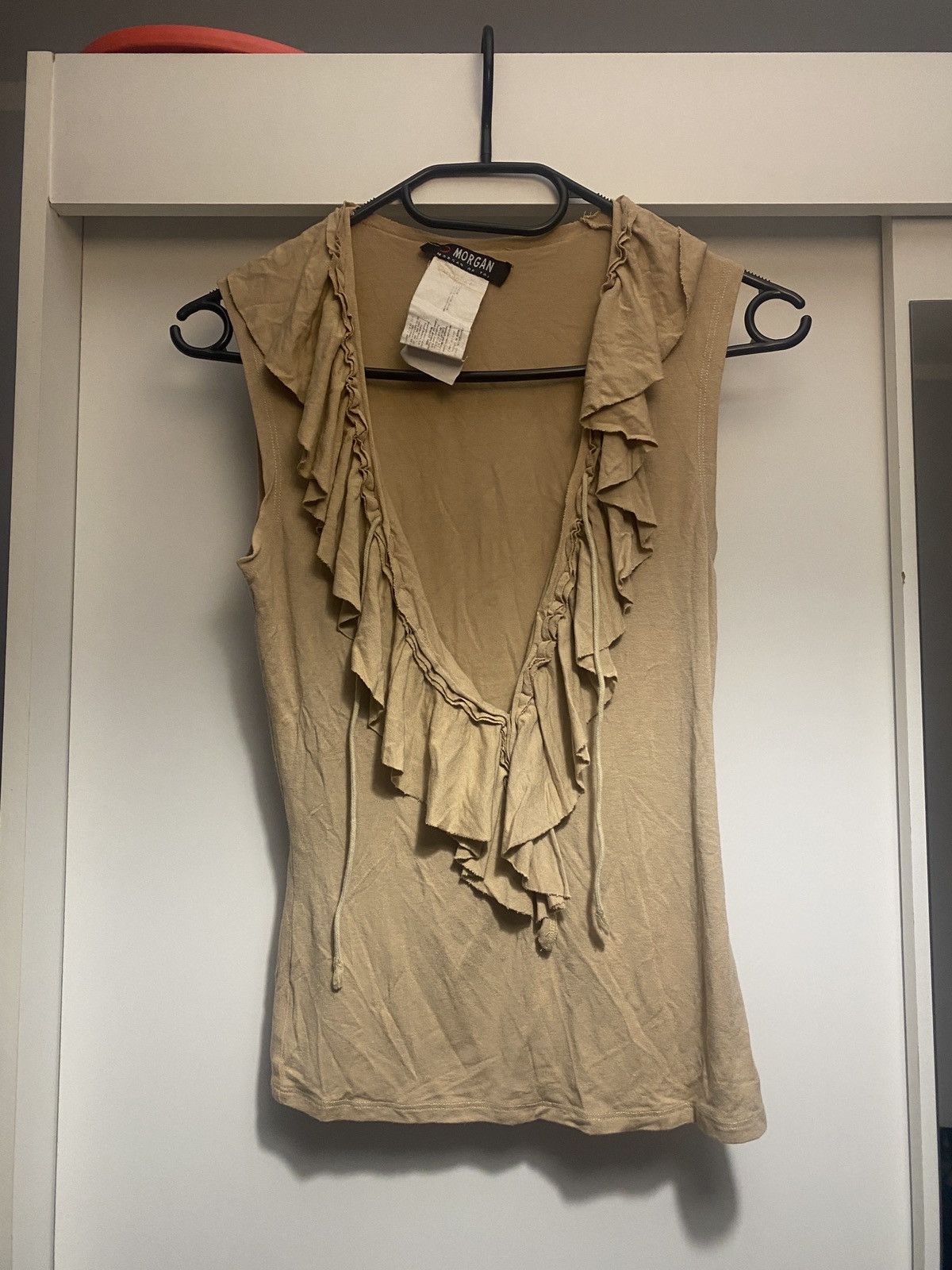 Morgan De Toi Morgan de toi avant garde blouse with a large neckline Size S / US 4 / IT 40 - 1 Thumbnail
