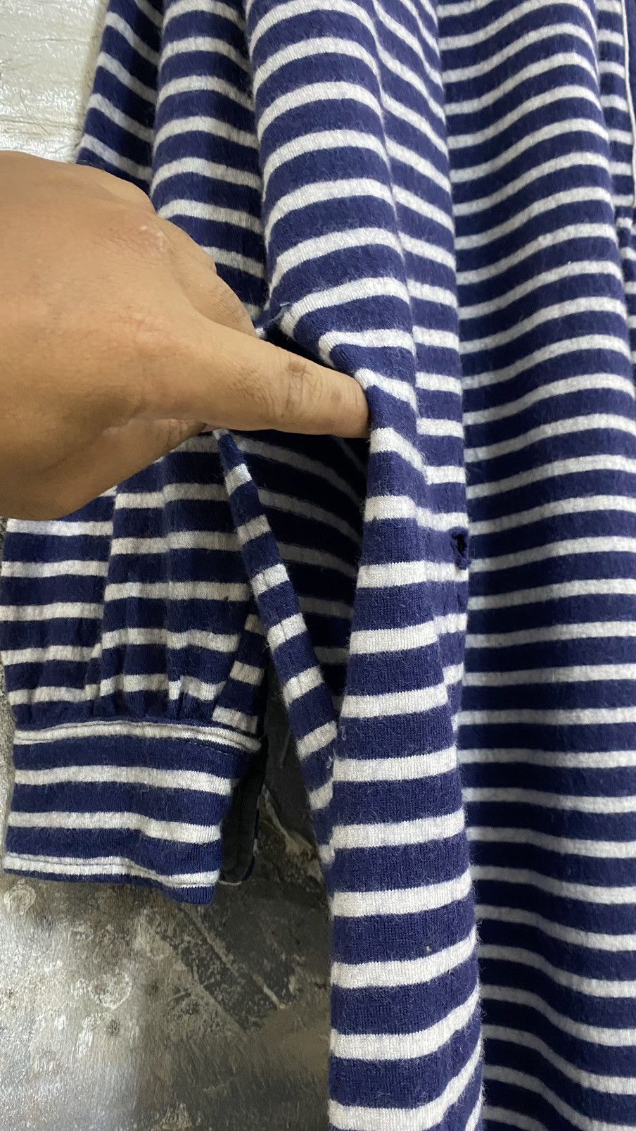 Kapital Kountry Vintage Kapital Distressed Striped Wool Dress Size ONE SIZE - 6 Thumbnail