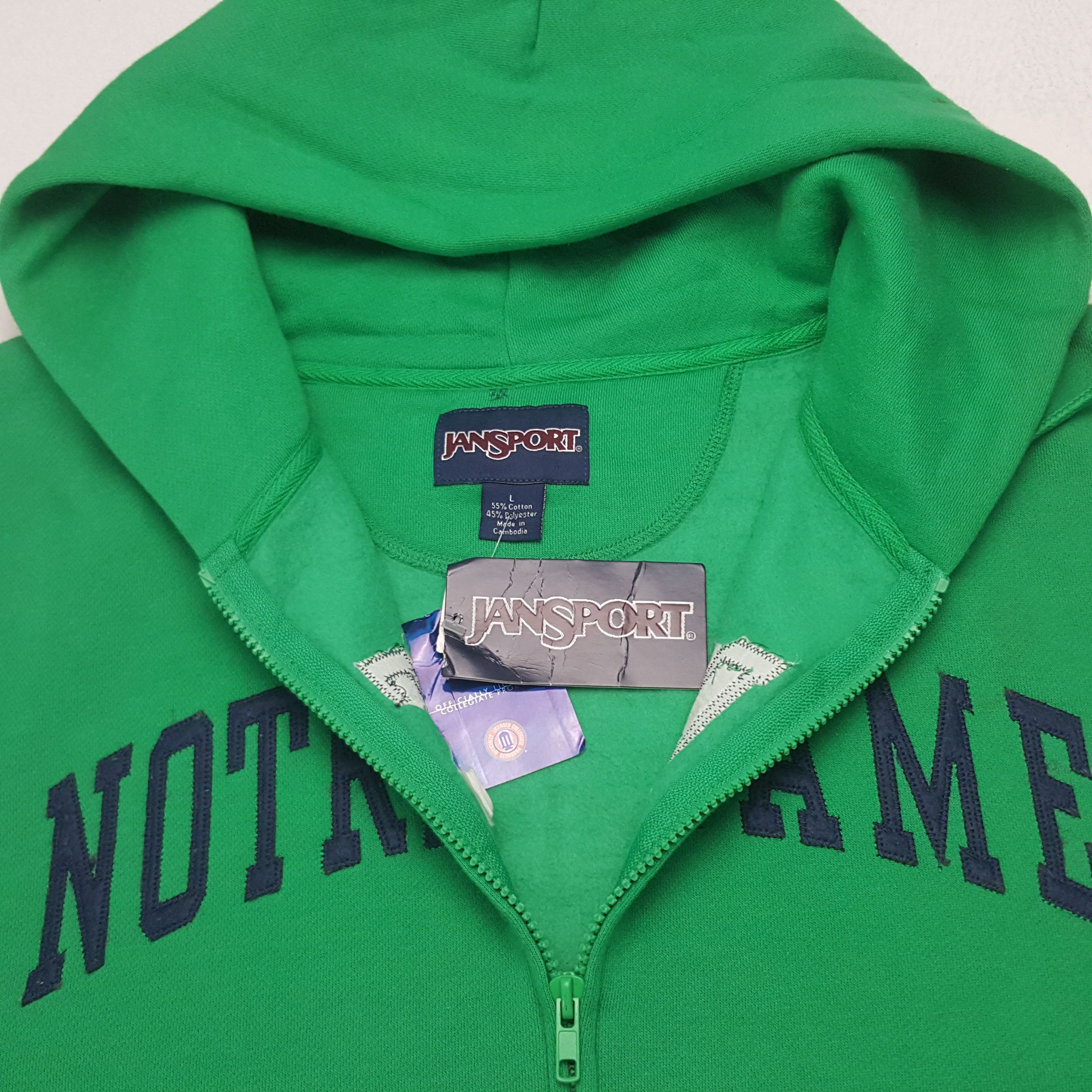 NFL Vintage Notre Lame Football Team Hoodies C287N28 Size US L / EU 52-54 / 3 - 4 Thumbnail