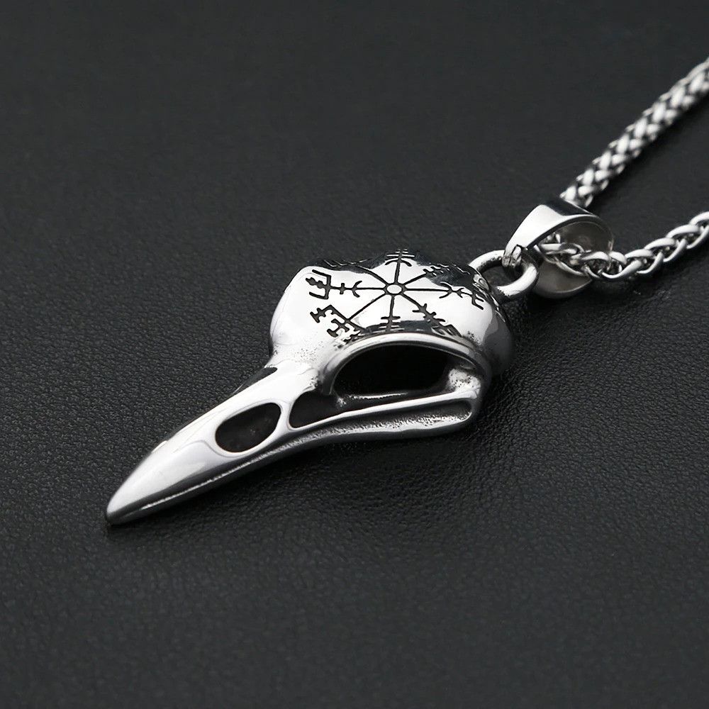 Other Crow Head Pendant Necklace Size ONE SIZE - 3 Thumbnail