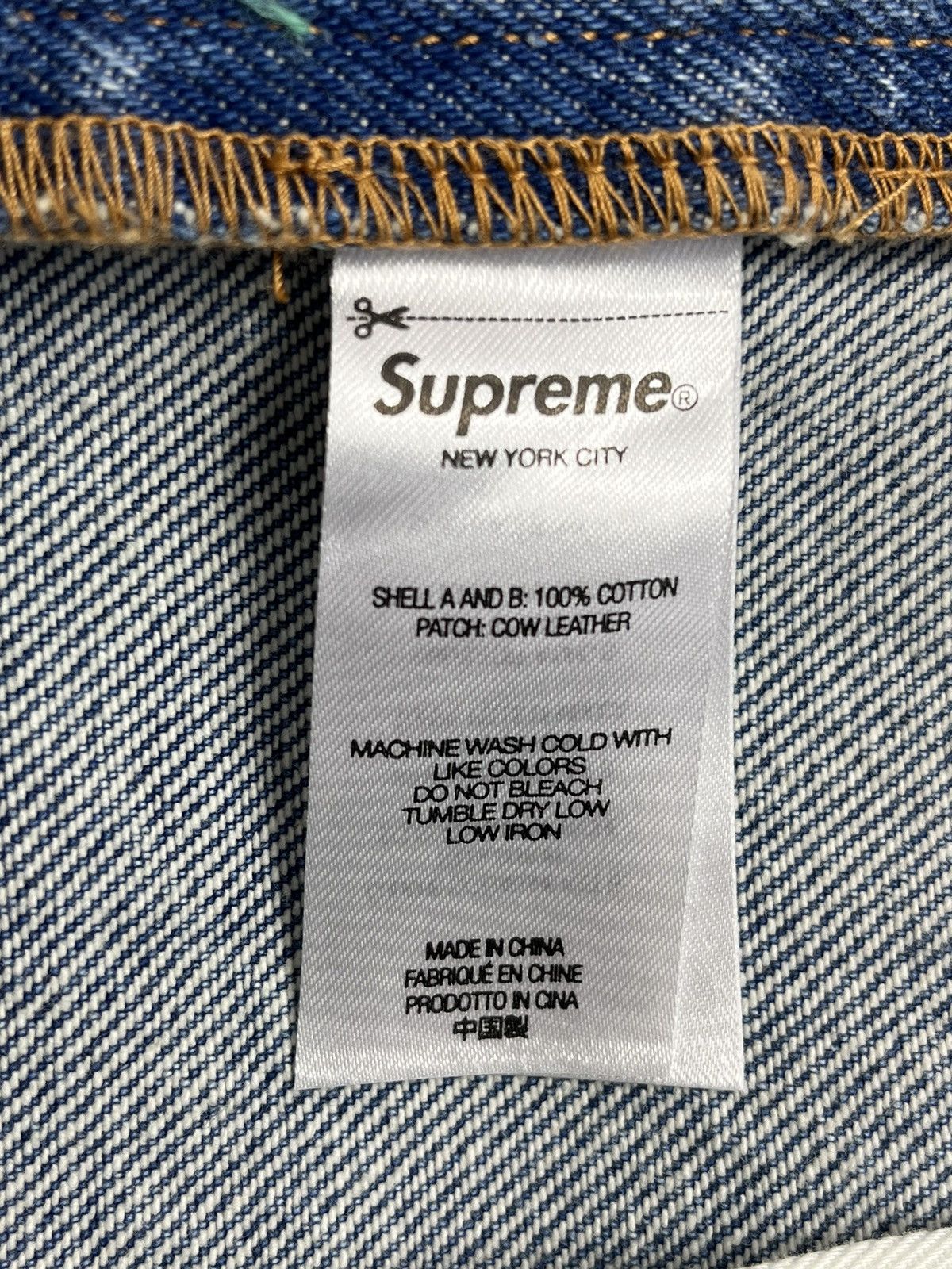Supreme × Undercover JEANS WITH LAYERED SHIRT Size US 34 / EU 50 - 14 Thumbnail