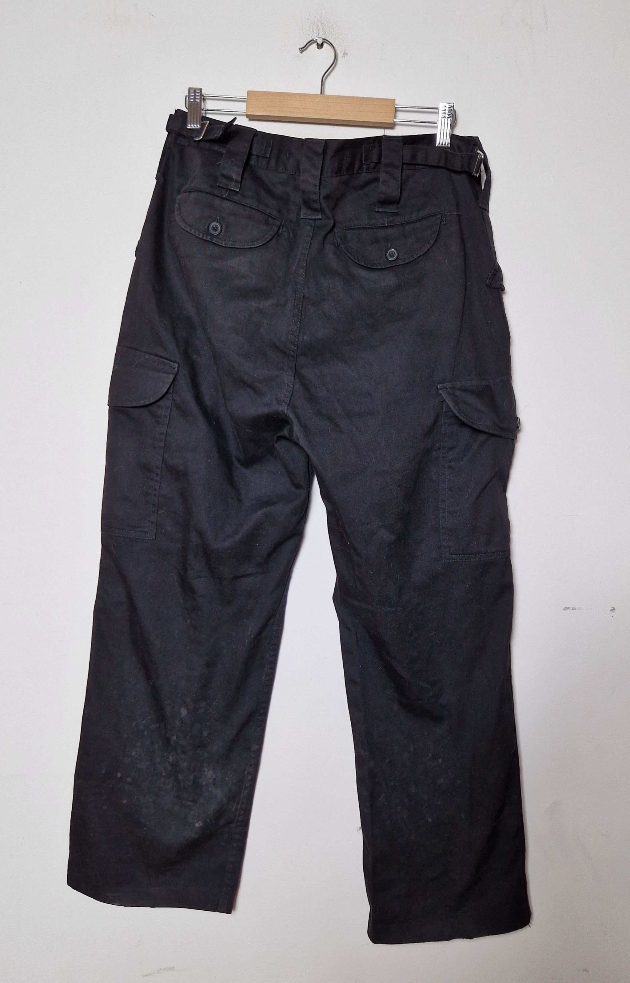 Japanese Brand × Vintage black cargo pants Size US 32 / EU 48 - 4 Thumbnail