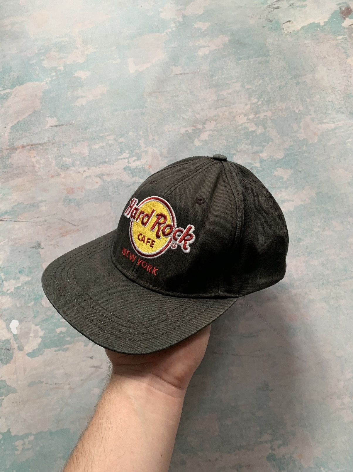 Hard Rock Cafe Hard Rock Cafe Snapback New York Cap Hat Vintage Logo Y2K Size ONE SIZE - 1 Thumbnail