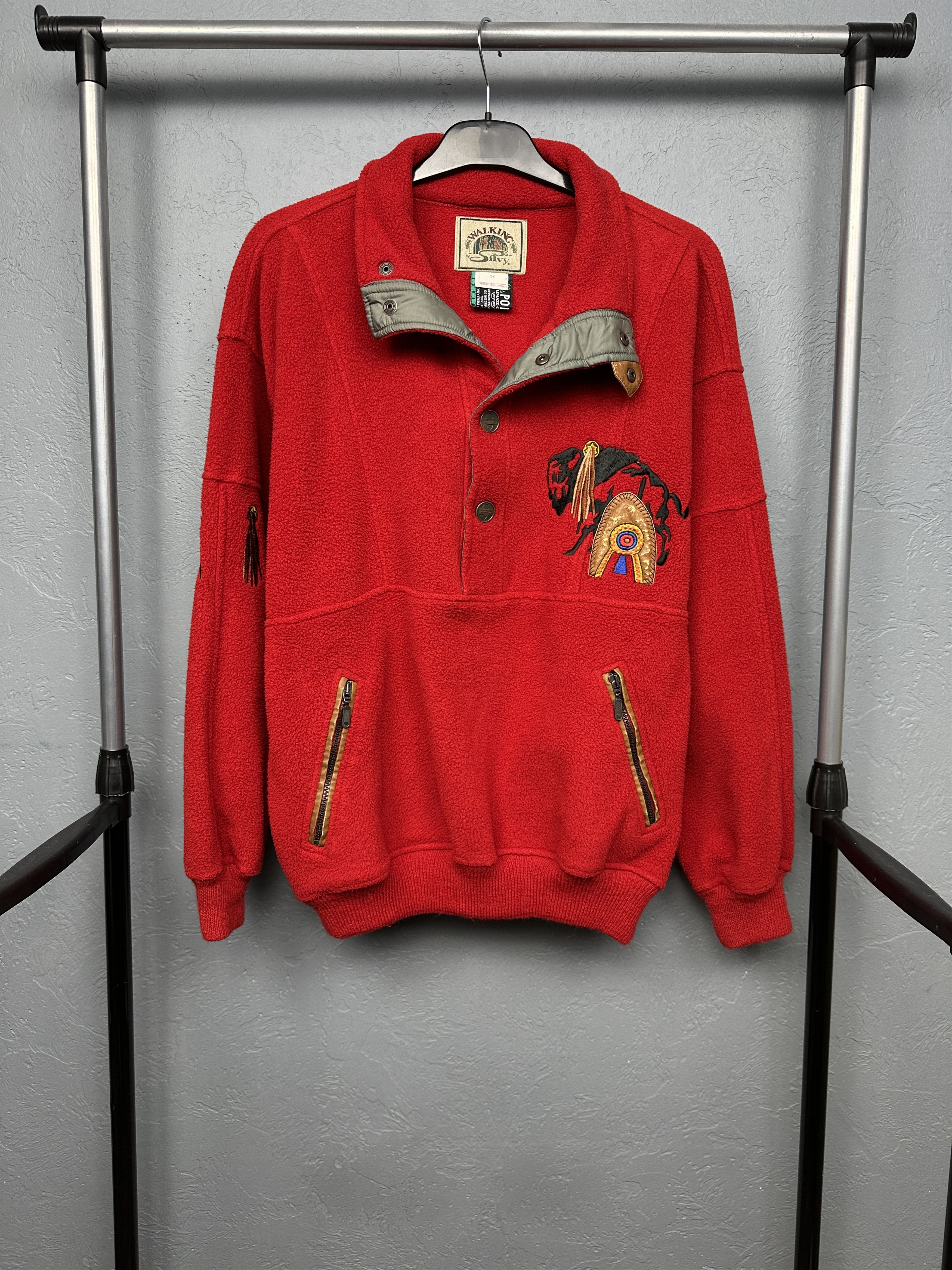 Vintage Walking Silvy 90s Vintage Polartec Fleece Jacket Size US M / EU 48-50 / 2 - 1 Thumbnail