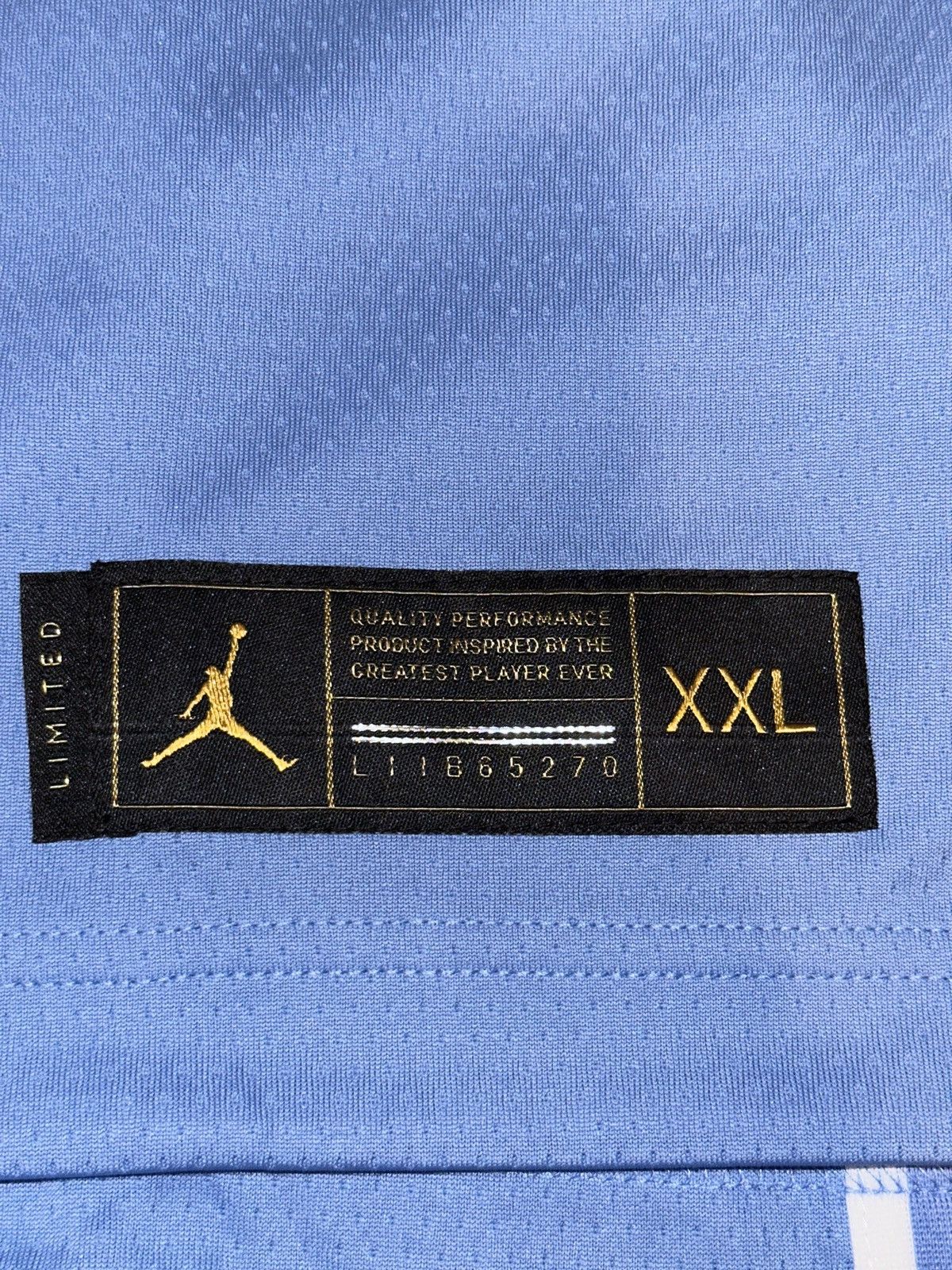 Jordan Brand Nike UNC North Carolina Jordan Tar Heels Limited Jersey 2XL Size US XXL / EU 58 / 5 - 5 Thumbnail