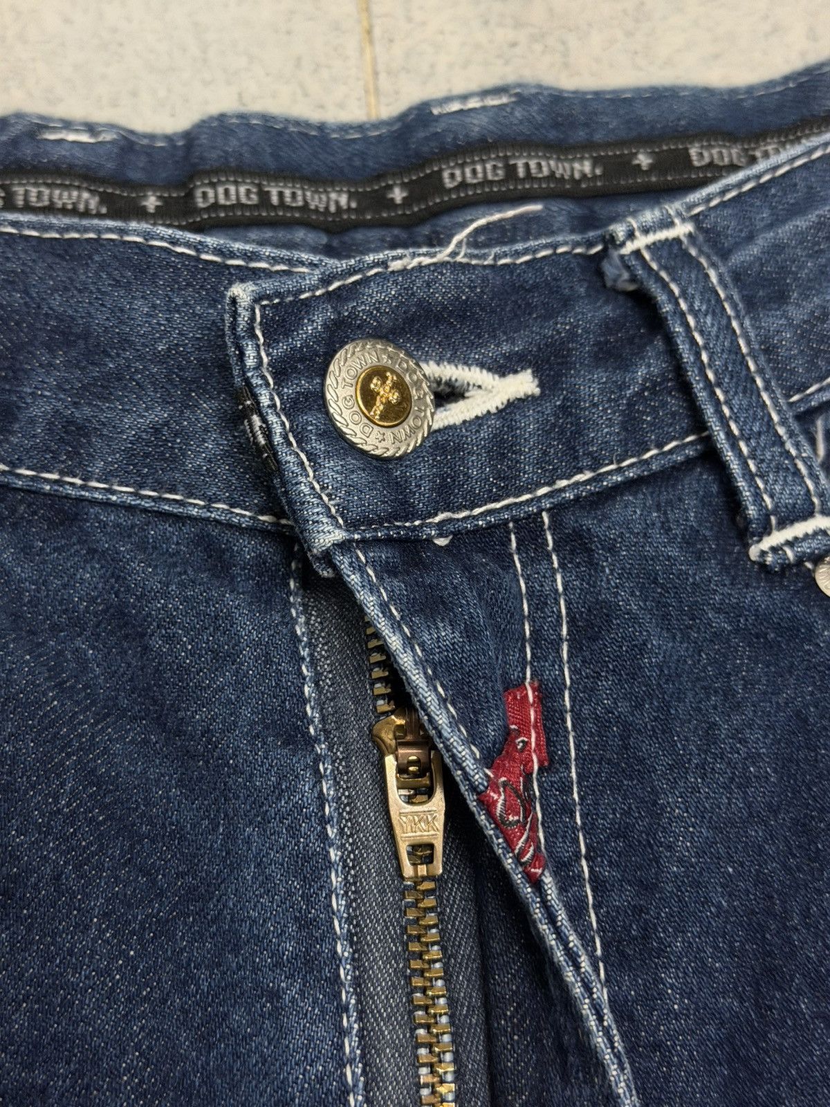 Dogtown Vintage Dogtown Skateboard Baggy Cargo Denim Jeans Size US 28 / EU 44 - 9 Thumbnail