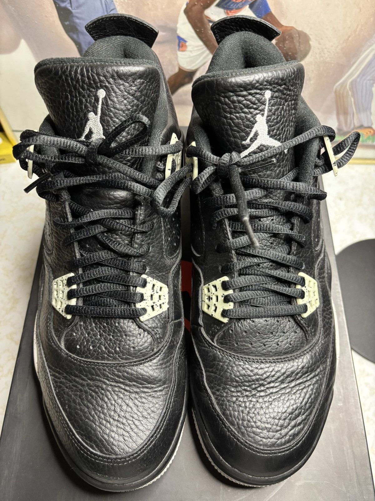 Jordan Brand Air Jordan 4 Retro LS 2015 Oreo 2015 Size US 11 / EU 44 - 2 Thumbnail