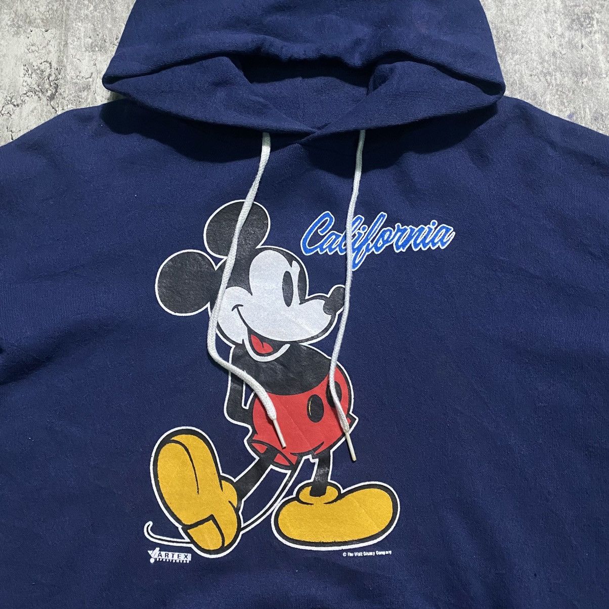 Vintage Vintage 80's Mickey Mouse Hoodie Size US M / EU 48-50 / 2 - 2 Thumbnail