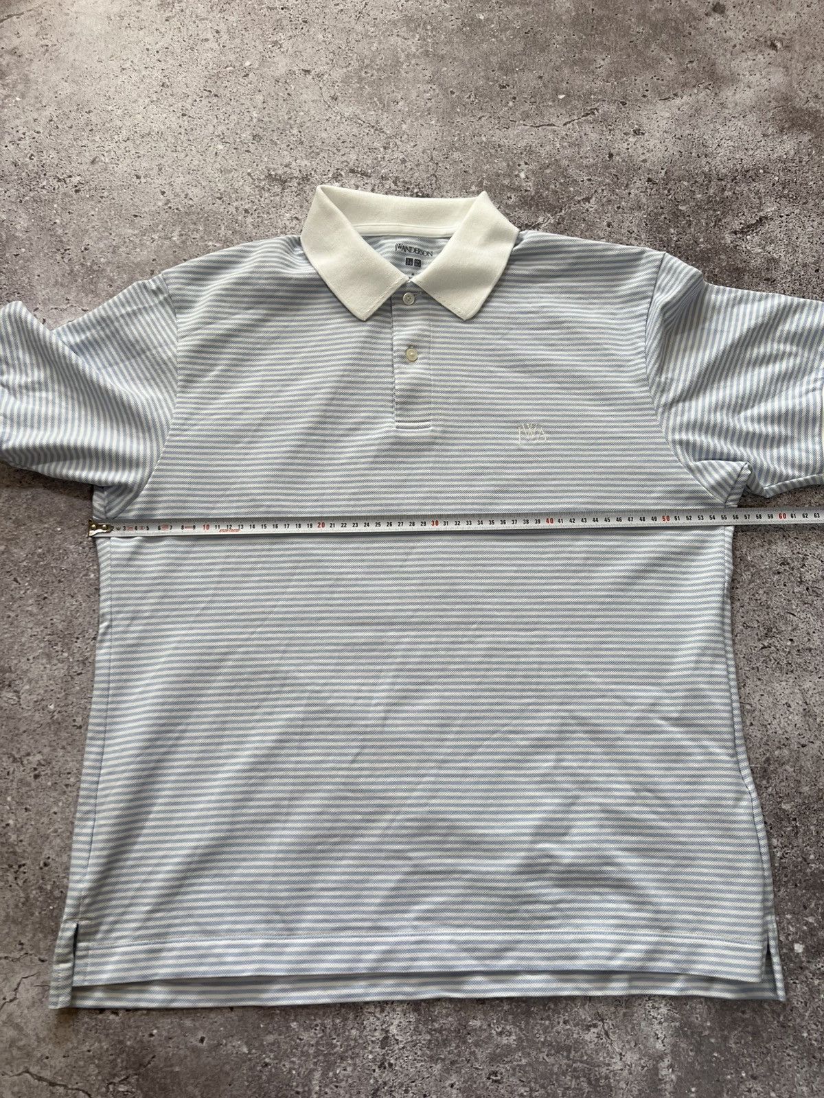 JW Anderson J.W Anderson + Uniqlo Polo Light Blue Mens M Size US L / EU 52-54 / 3 - 8 Thumbnail