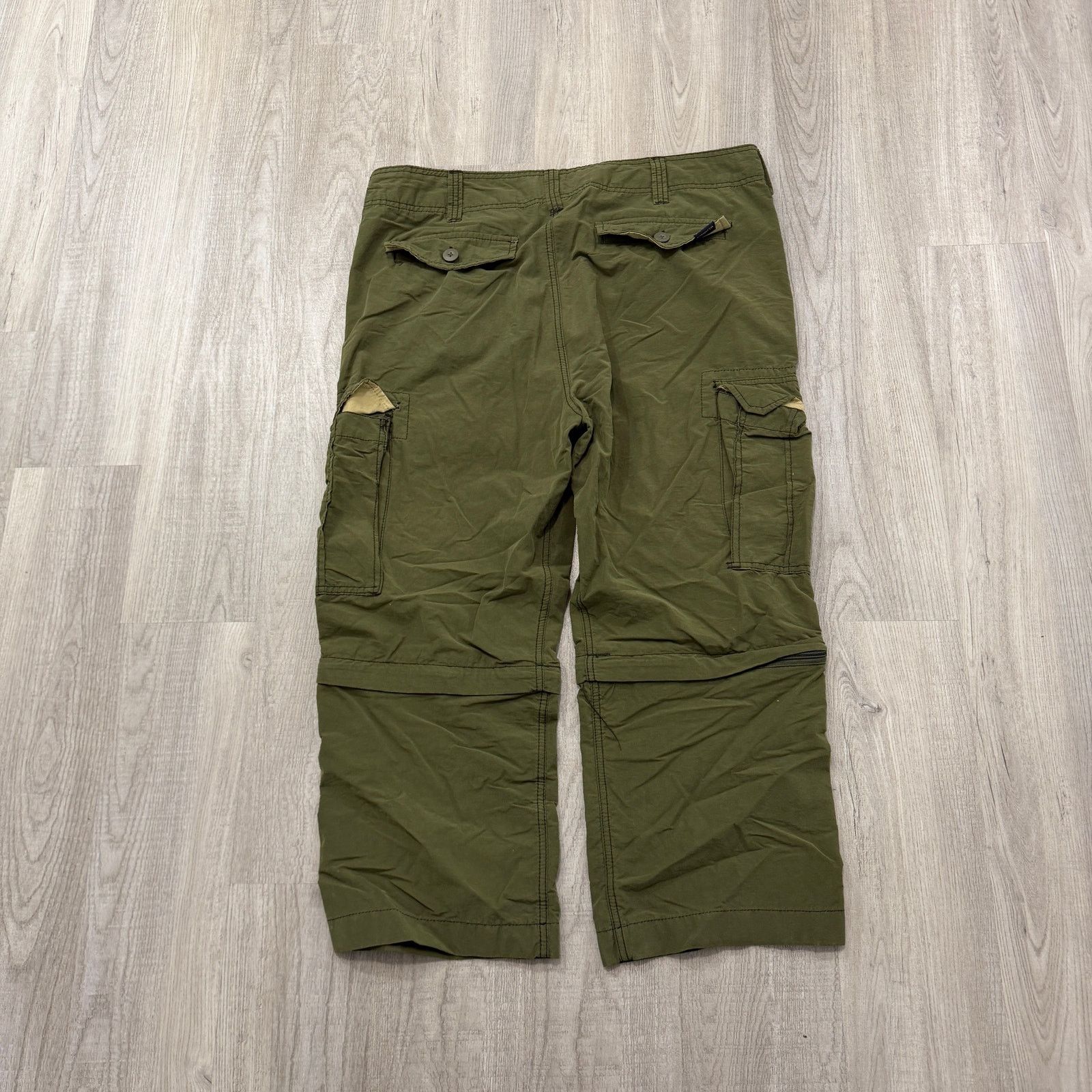 Vintage Vintage Wear First Cargo Pants 38x30 (Fits 38x25) Cropped Size US 38 / EU 54 - 5 Thumbnail