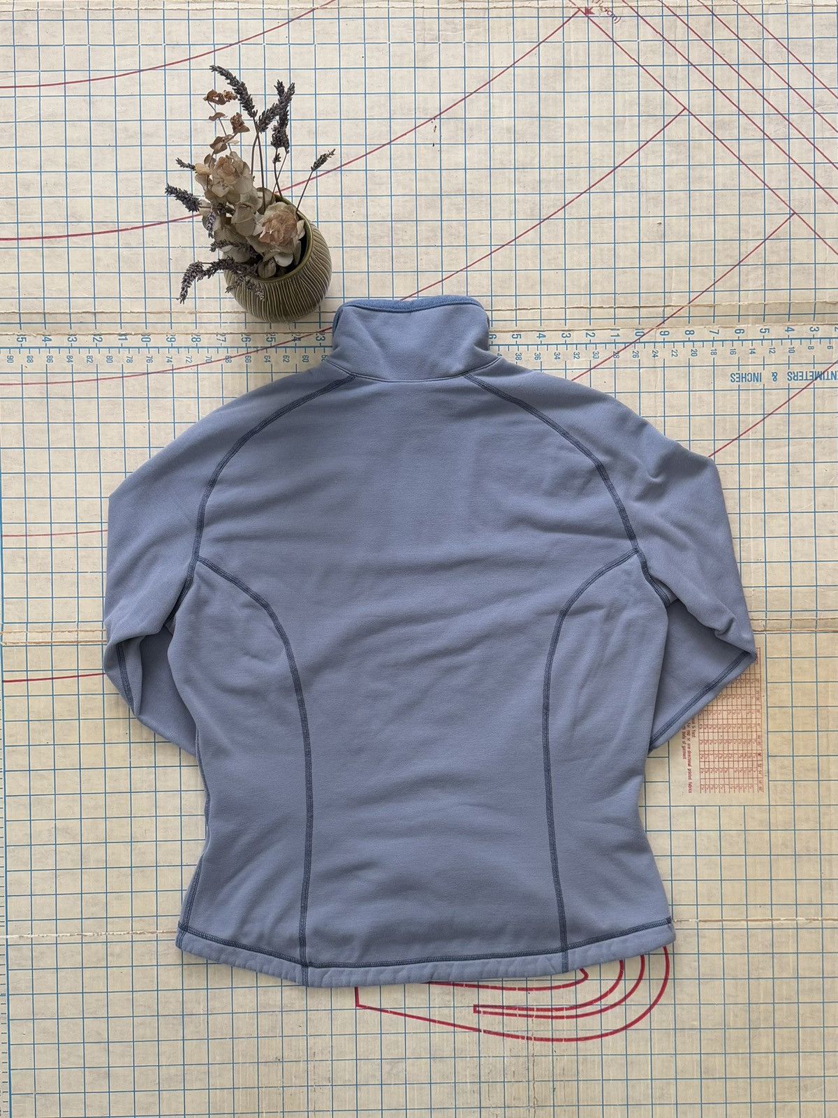 Arc'teryx × Vintage Arcteryx 1/4 Zip Fleece Light Blue Women’s Size Small Size L / US 10 / IT 46 - 12 Thumbnail