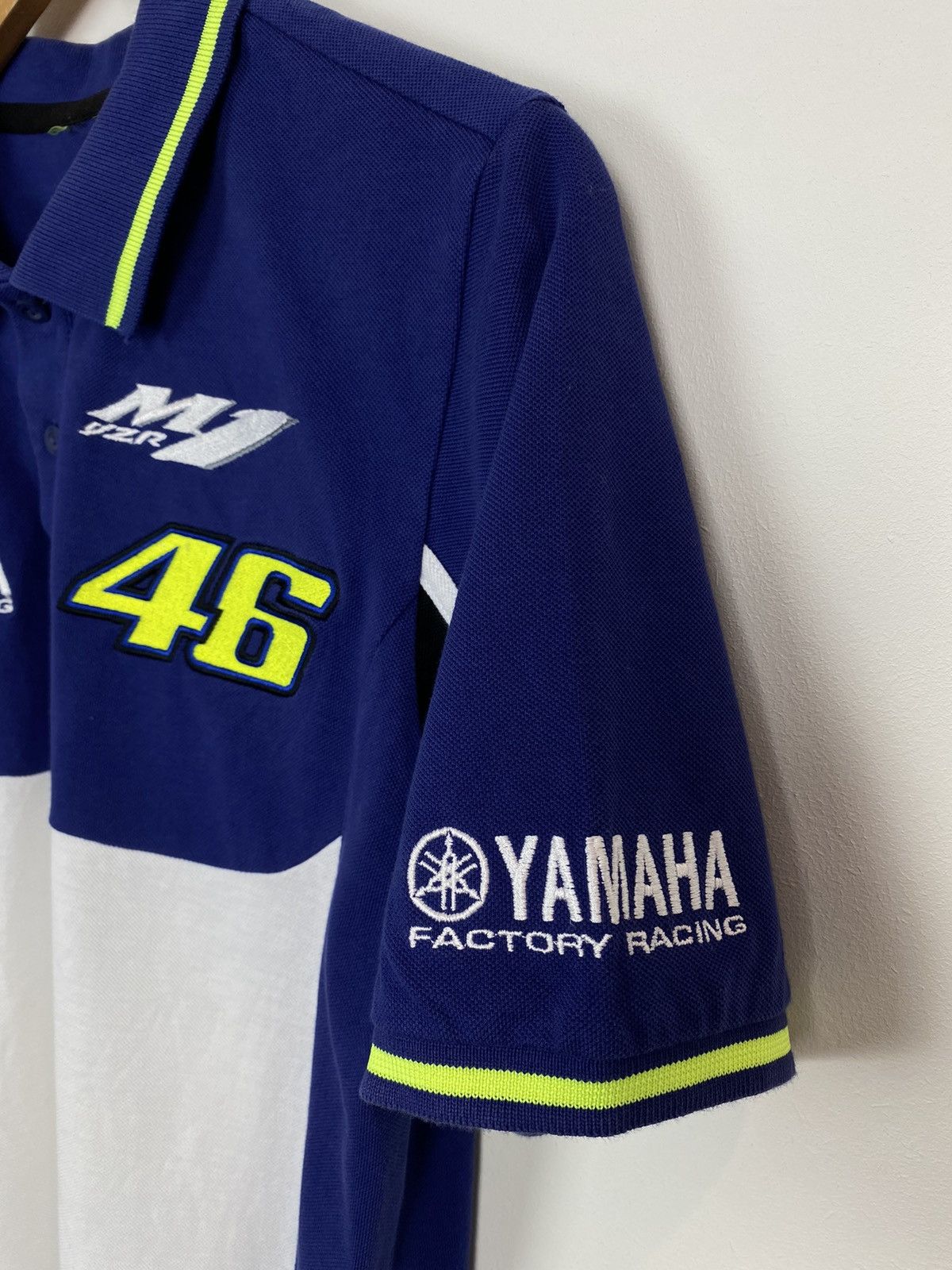 Other Powersport Yamaha #46 Racing Shirt Jersey Motorcycle Size US XL / EU 56 / 4 - 4 Thumbnail