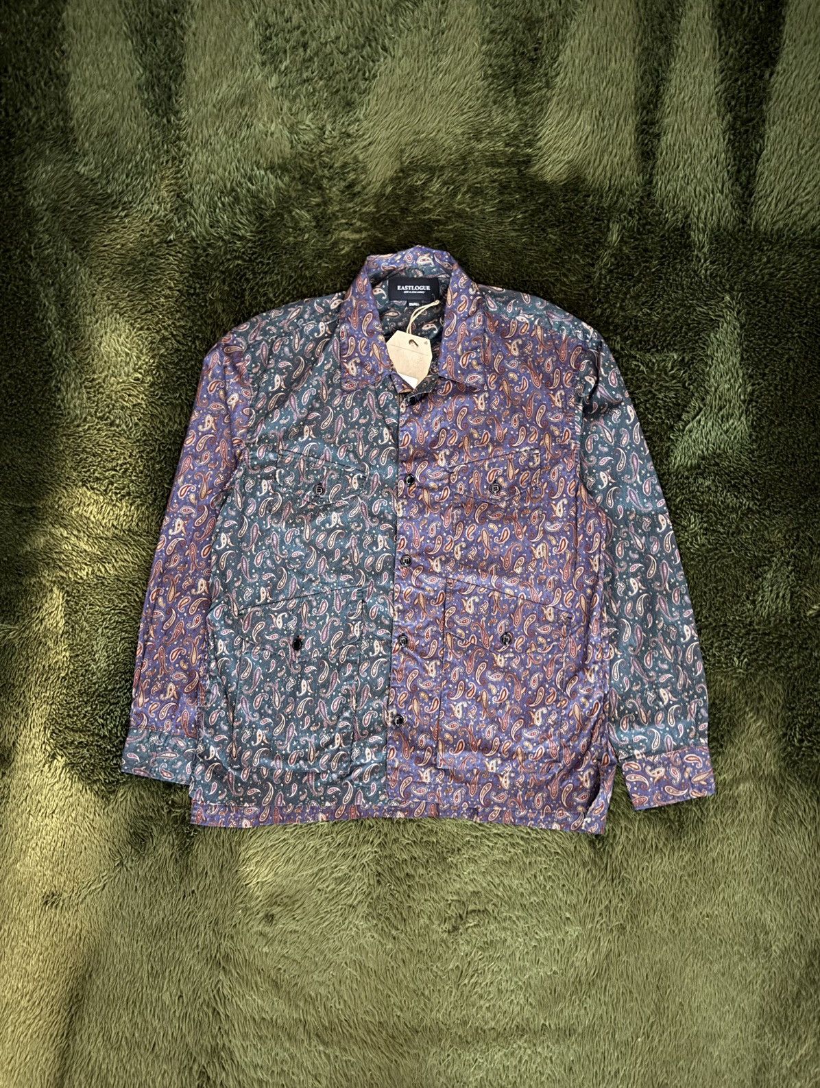 EASTLOGUE [S] EASTLOGUE Multi Paisley Treasure Shirt Jacket Size US S / EU 44-46 / 1 - 1 Thumbnail