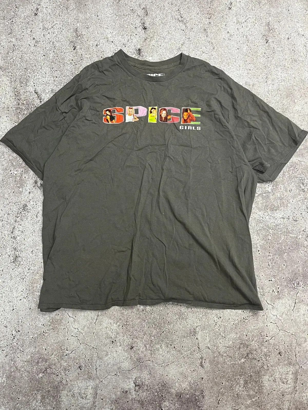 Band Tees VINTAGE Y2K BAND TEE SPICE GIRLS PROMO ROCK BUYMYSTUFF Size US L / EU 52-54 / 3 - 1 Thumbnail