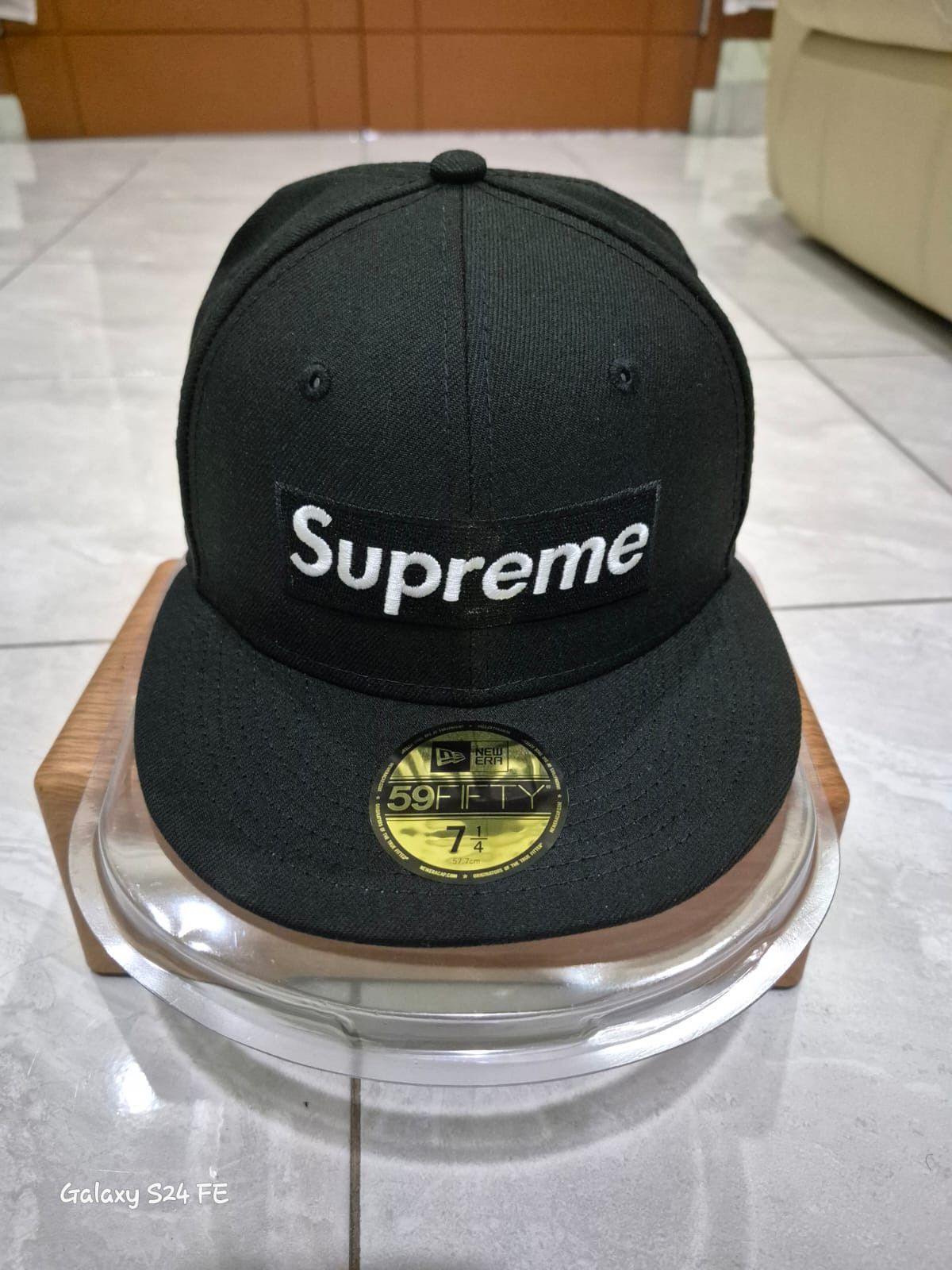 Supreme®/run S Logo New Era®7-1/4 Supreme - Supreme Homerun S Logo New Era® 黒 7 1/4の通販 by