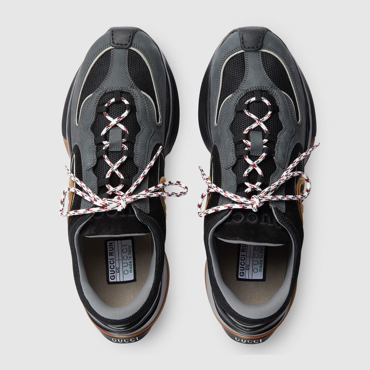Gucci o1loc1c0625 Run Sneakers in Multicolor Size US 7.5 / EU 40-41 - 5 Thumbnail