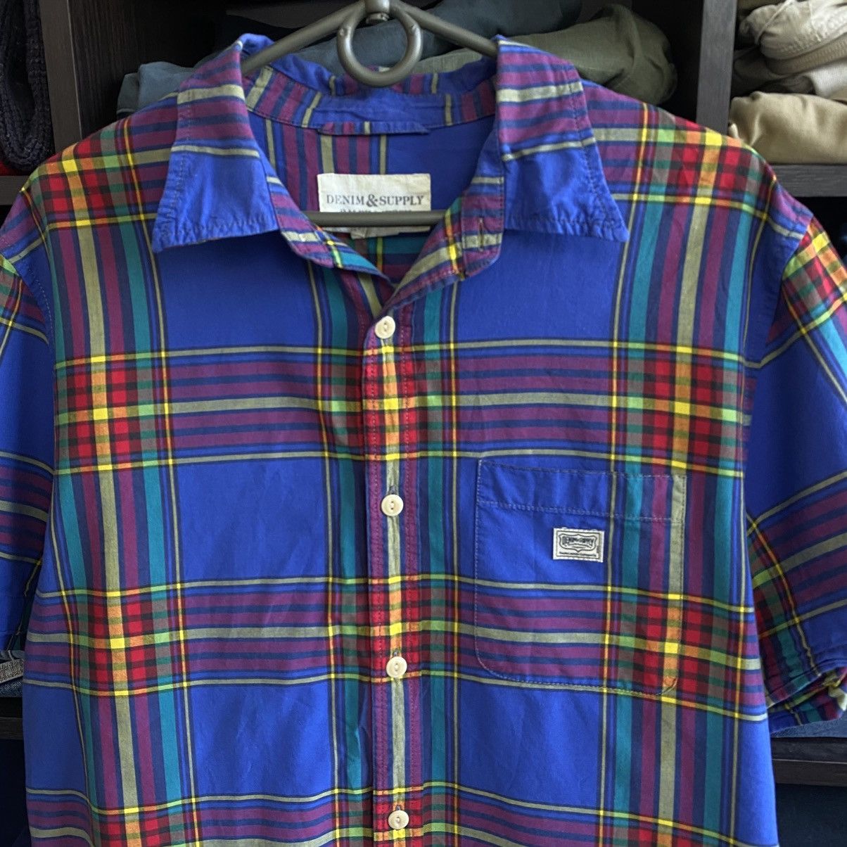Denim & Supply Ralph Lauren Luxury Denim and Supply Ralph Lauren small logo y2k shirt Size US L / EU 52-54 / 3 - 2 Thumbnail