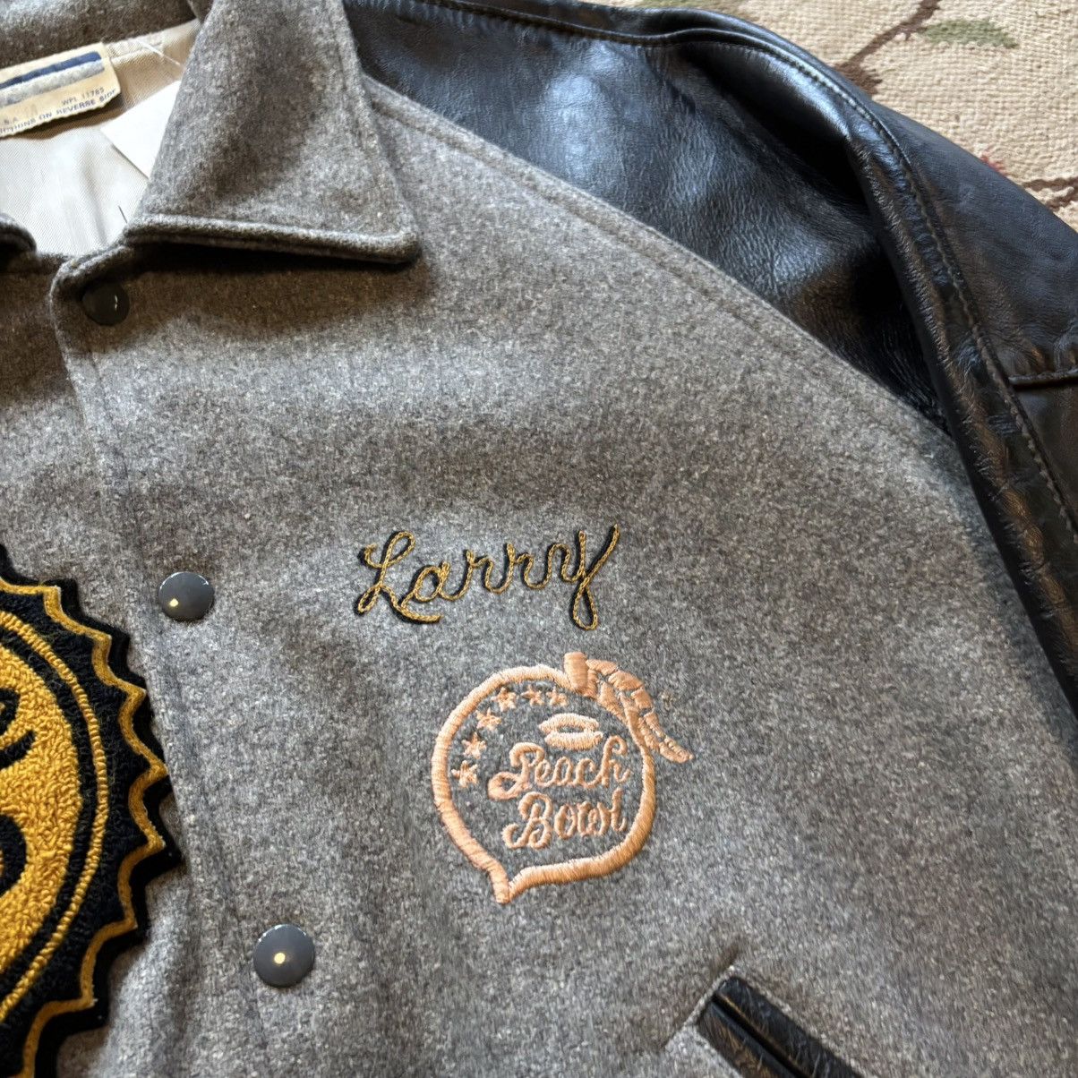 Vintage Vintage 1970s Purdue Chain stitched Old English Wool Varsity Size US M / EU 48-50 / 2 - 4 Thumbnail