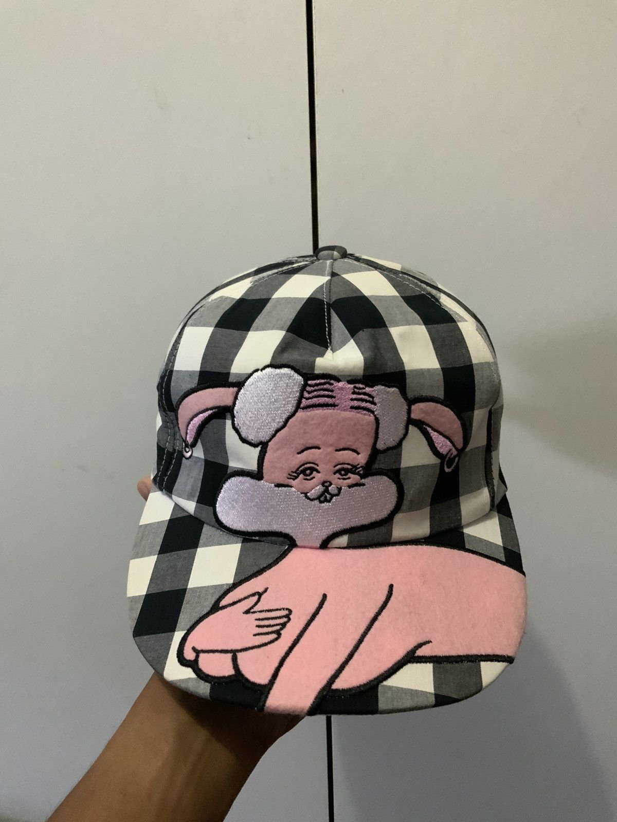 Hat Club Punyus Cartoon Big Logo Striped Hat Size ONE SIZE - 5 Thumbnail
