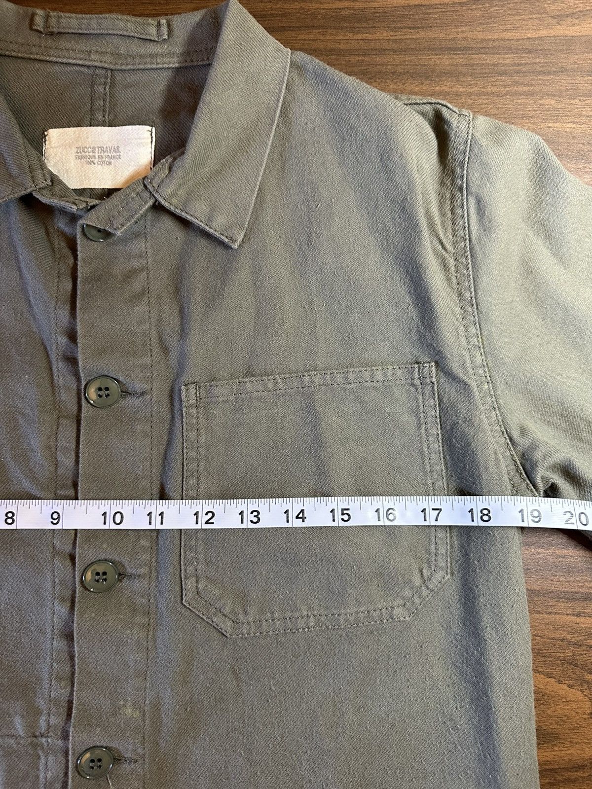 CABANE de ZUCCa 📌rare vintage Zucca Travail French Chore Jacket Issey Miyake Size US M / EU 48-50 / 2 - 11 Thumbnail