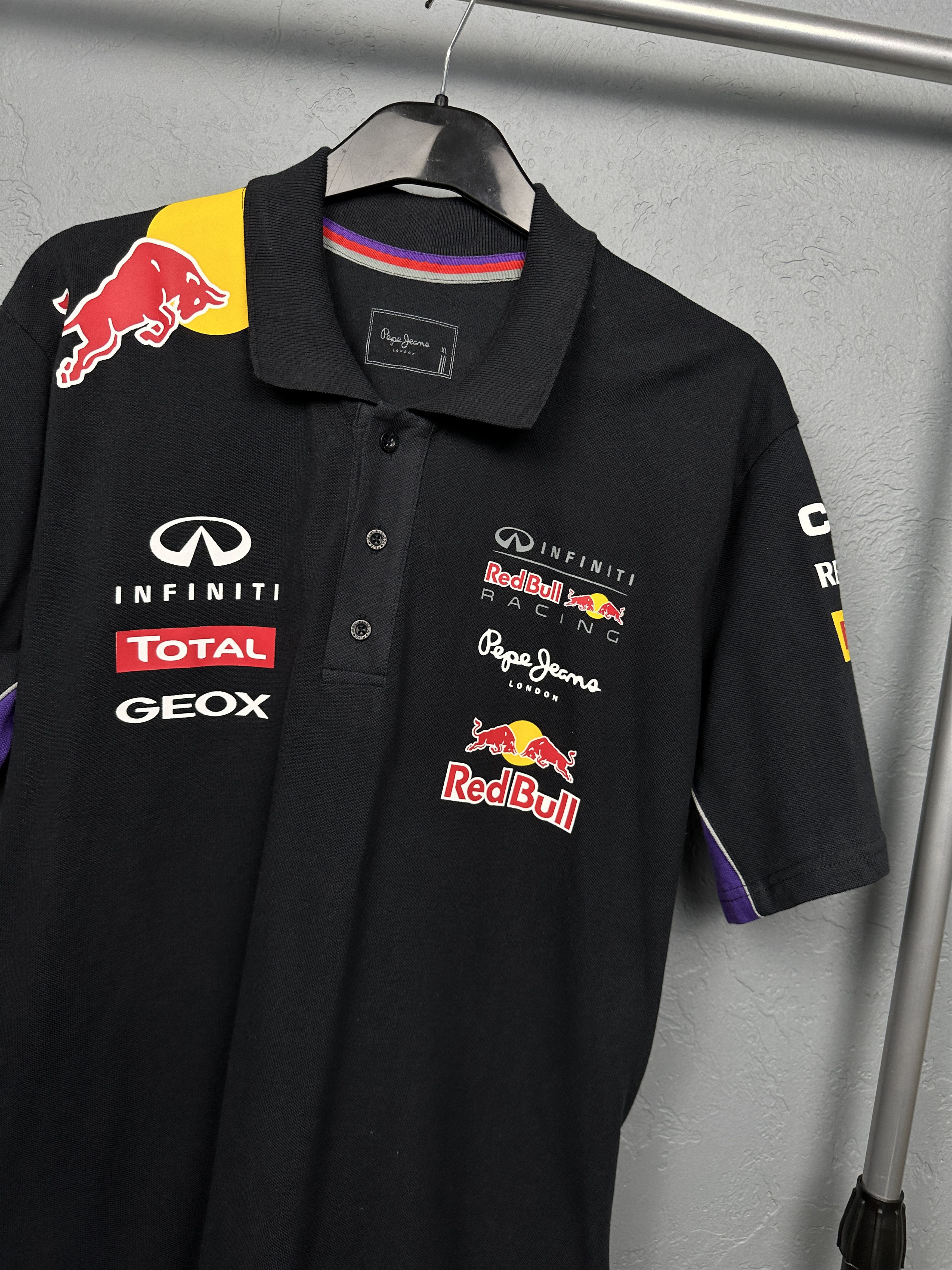 Pepe Jeans Pepe Jeans Red Bull Racing Infinity Mens Polo Shirt Size US XL / EU 56 / 4 - 2 Thumbnail