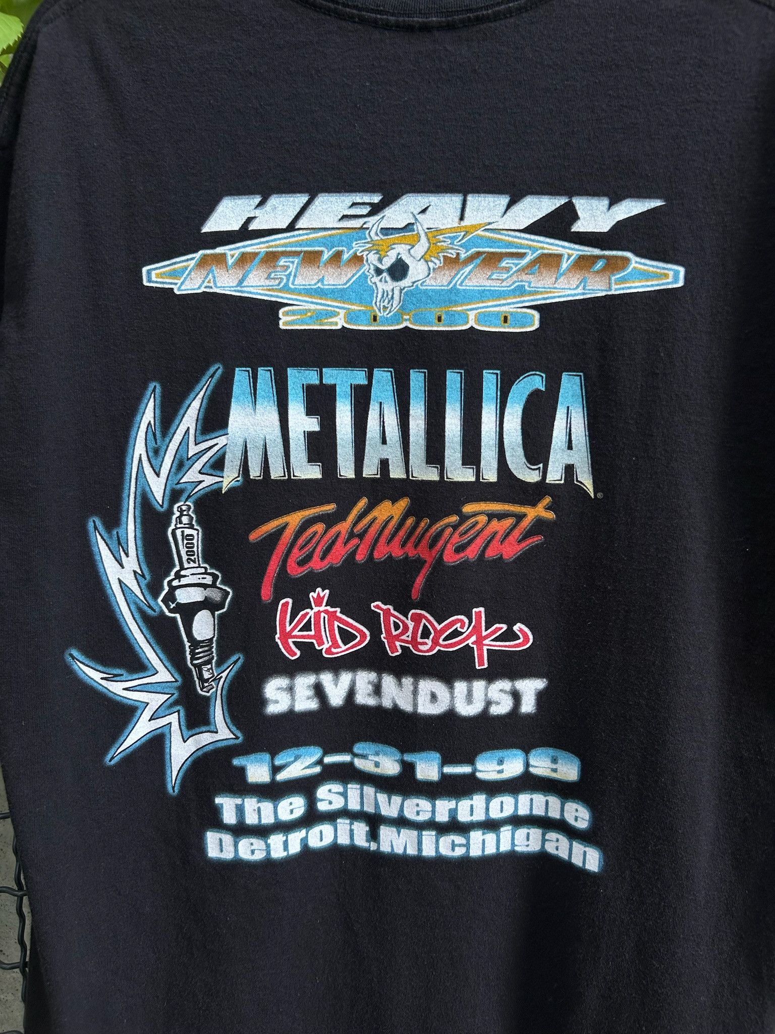 Band Tees × Vintage Vintage 1999 Metallica Motor City Millennium Tour T-shirt Size US L / EU 52-54 / 3 - 10 Thumbnail