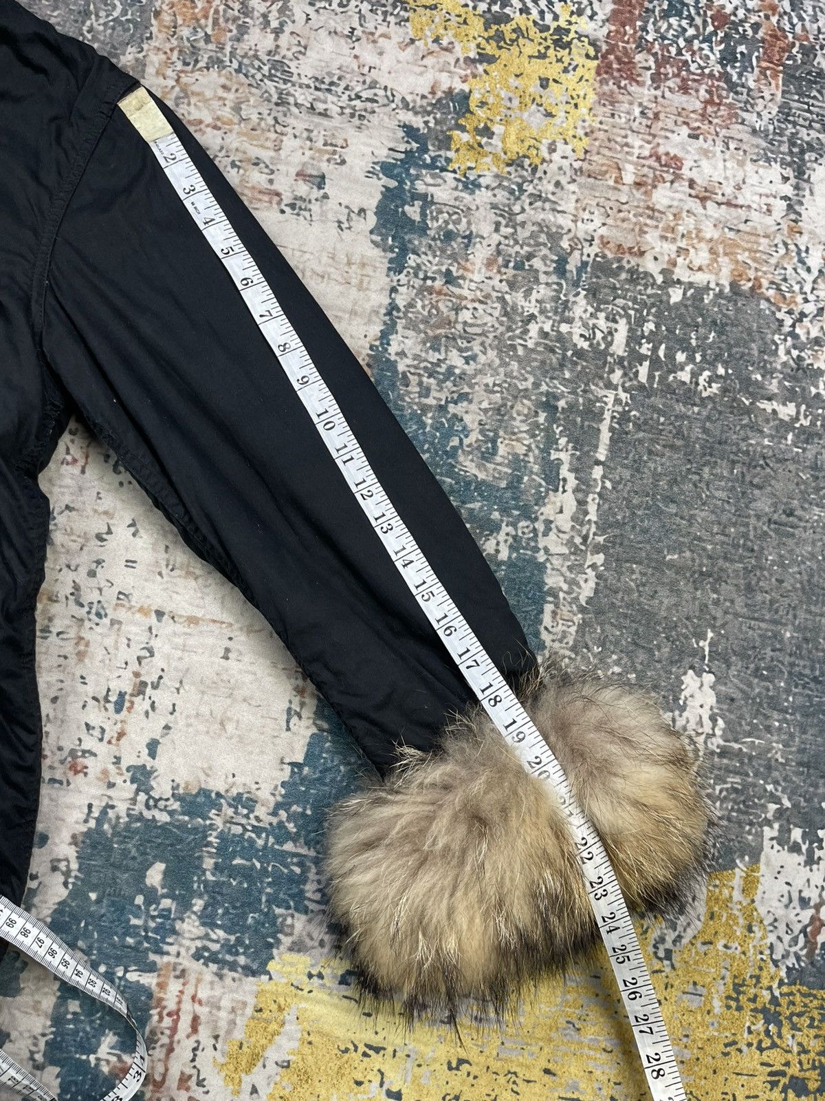 GOA Y2k GOA Apocalypse Racoon Fur Military Fishtail Parka Size US L / EU 52-54 / 3 - 14 Thumbnail