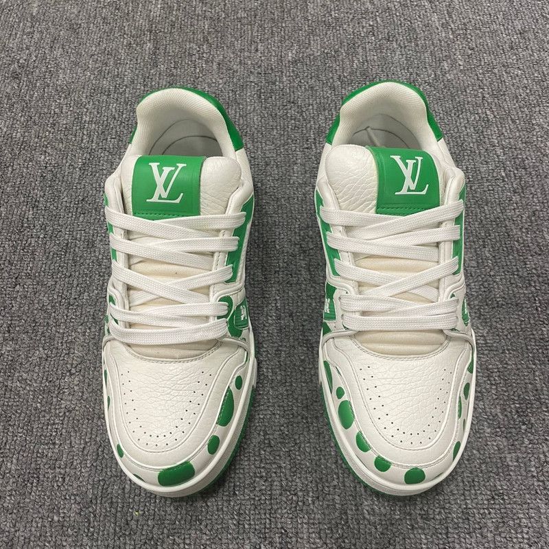 Louis Vuitton Yayoi Kusama x Louis Vuitton Trainer Sneakers -2508 Size US 6.5 / EU 39-40 - 3 Thumbnail