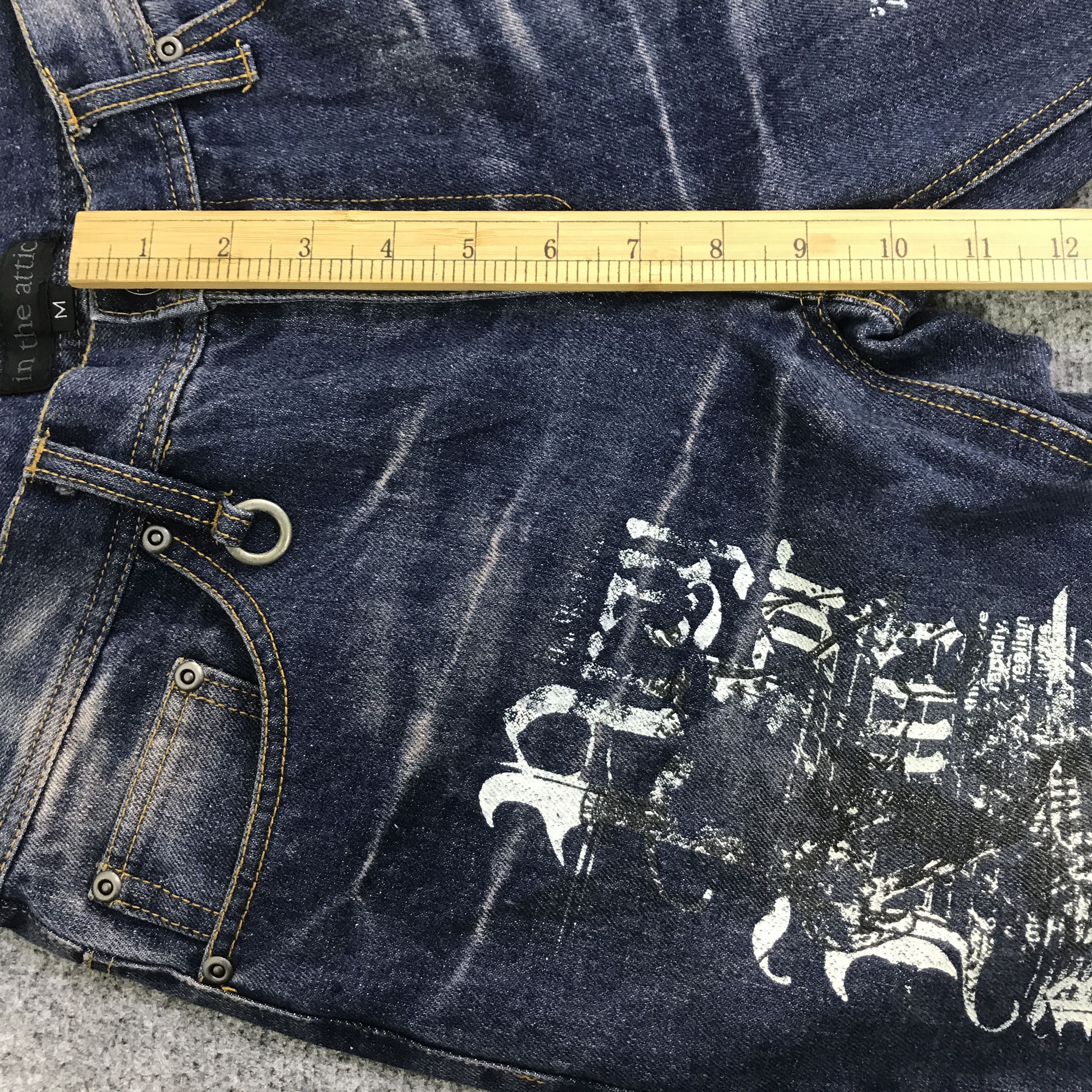 In The Attic IN THE ATTIC JAPAN PUNK DENIM PANTS K118B14 Size US 30 / EU 46 - 7 Thumbnail