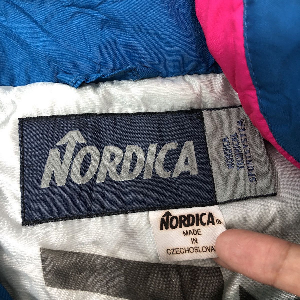 Vintage Vintage NORDICA Jacket Thermore Ski Snowboarding Size US L / EU 52-54 / 3 - 7 Thumbnail