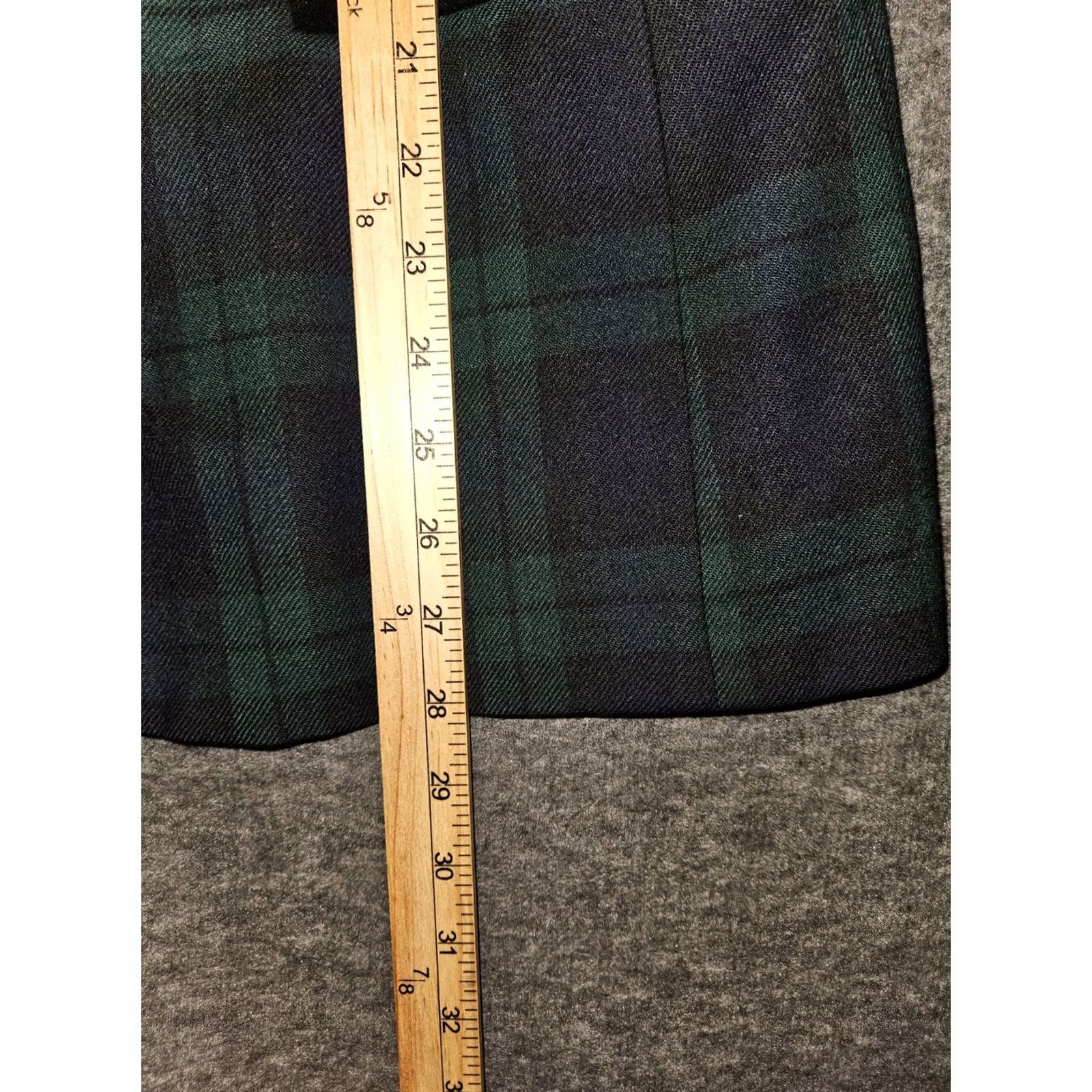 Brooks Brothers VINTAGE Brooks Brothers Blazer Women 10 Green Plaid Worsted Wool Made in USA Shirt Adults Womens 10 Green Plaid Secretary/Geek Style Size L / US 10 / IT 46 - 5 Thumbnail