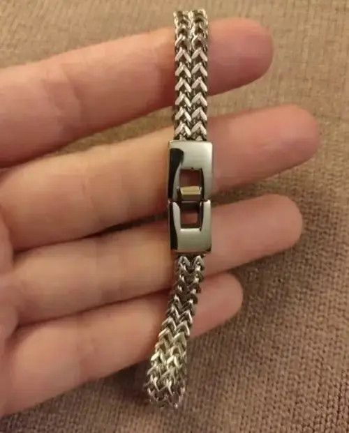 VIBE STAINLESS STEEL BALI FOXTAIL CHAIN BRACELET Size ONE SIZE - 3 Thumbnail