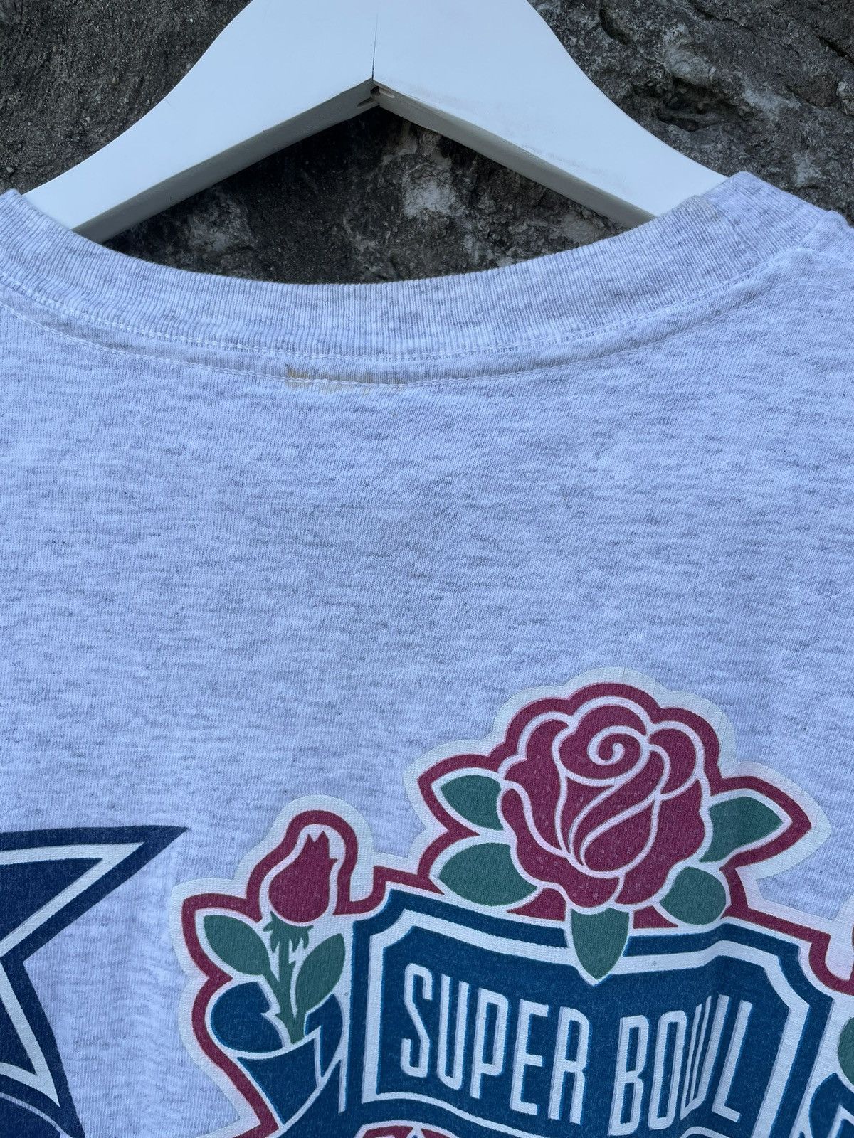 NFL × Salem Sportswear × Vintage Vintage Salem Sportswear Dallas Cowboys Super Bowl Tee AOP L Size US L / EU 52-54 / 3 - 9 Thumbnail