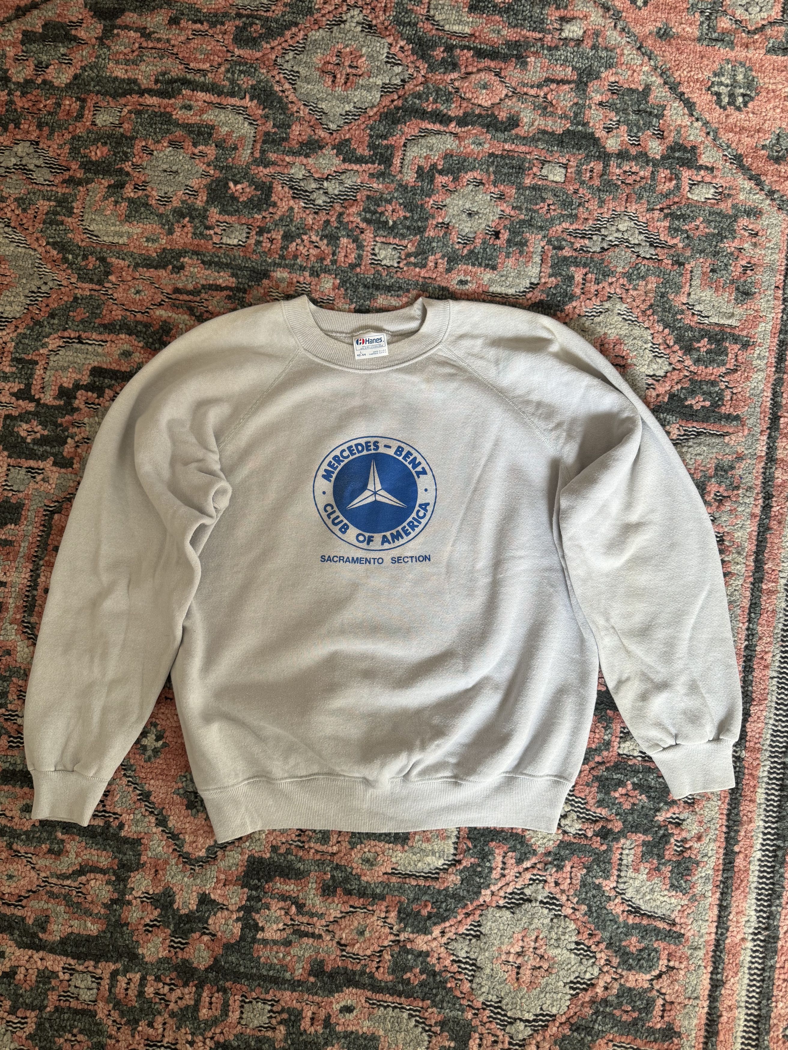 Mercedes-Benz Vintage Mercedes Benz Club of America Sweatshirt California Size US L / EU 52-54 / 3 - 1 Thumbnail