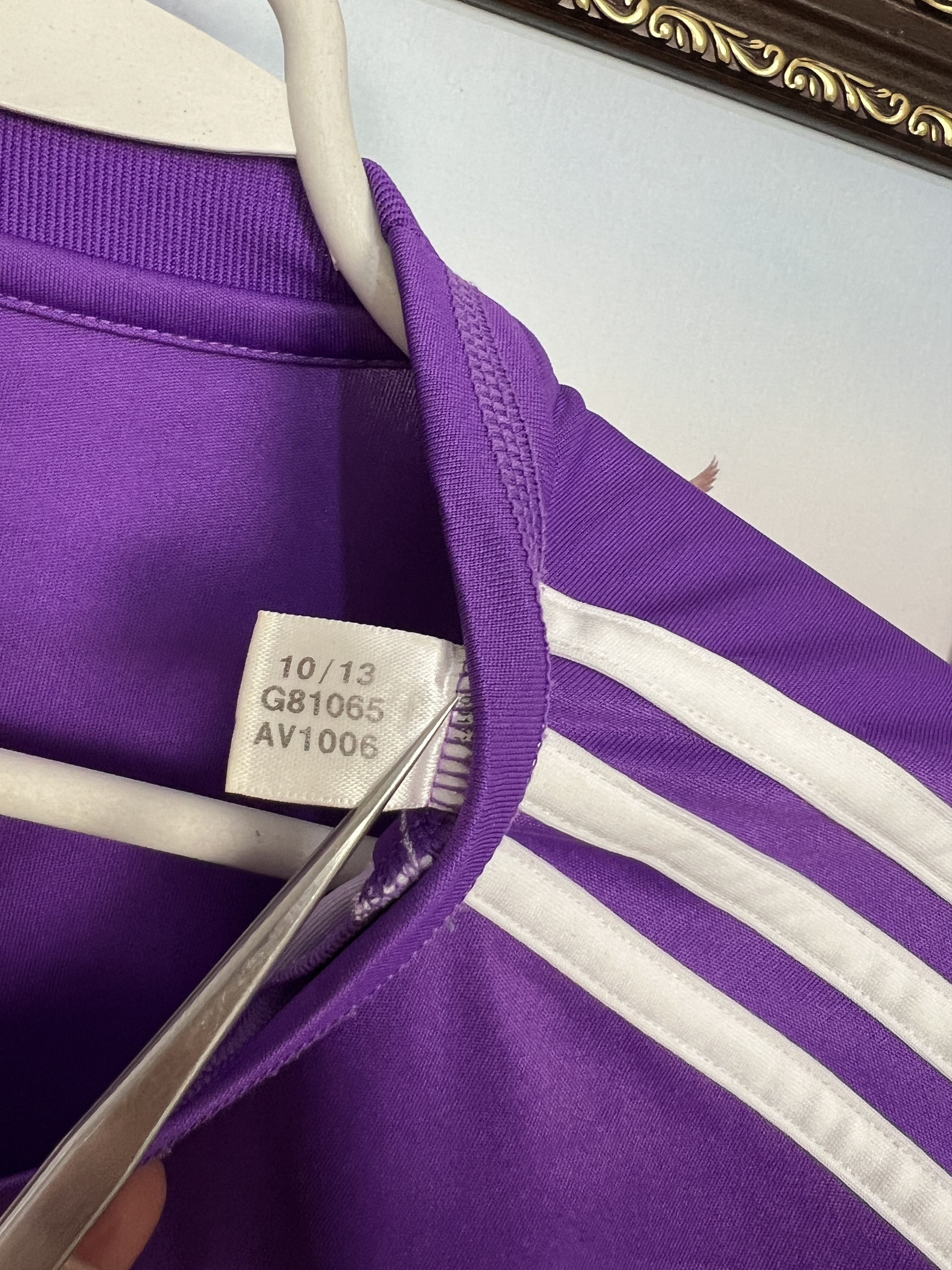 Adidas Real Madrid Goalkeeper football shirt 2013 Soccer Adidas Size US XXL / EU 58 / 5 - 8 Thumbnail