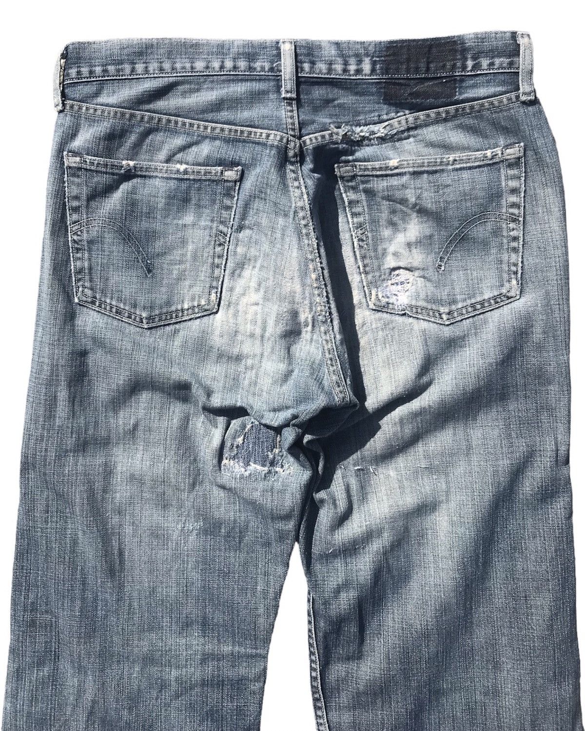 Levi's Thrashed Levi’s 503 Reworked Jeans Size US 32 / EU 48 - 9 Thumbnail