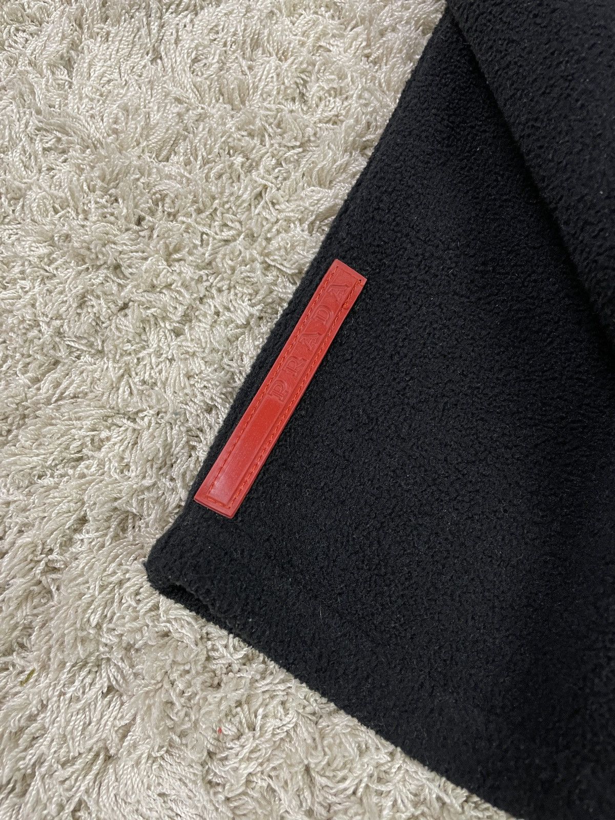 Prada Vintage Prada Archive Red Tab Fleece Zip Jacket Size US XL / EU 56 / 4 - 2 Thumbnail