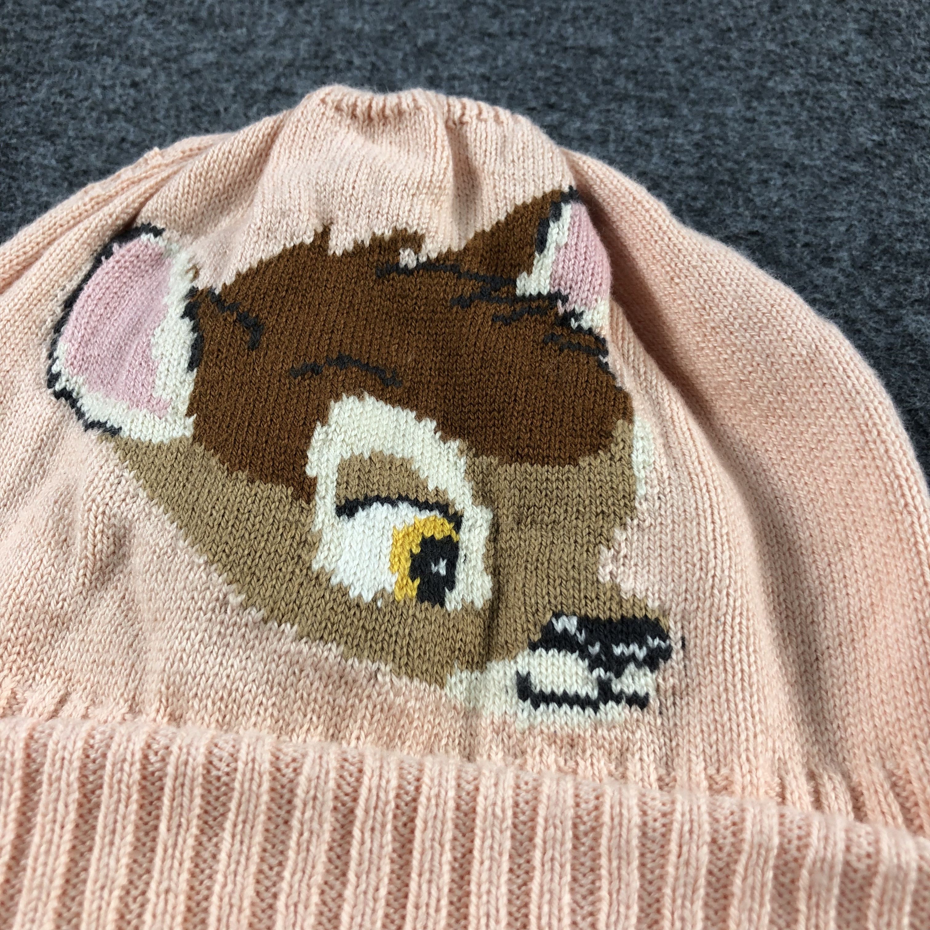 Gap GAP X DISNEY Bambi Beanie Snowcap Snow Hat B341 Size ONE SIZE - 4 Thumbnail