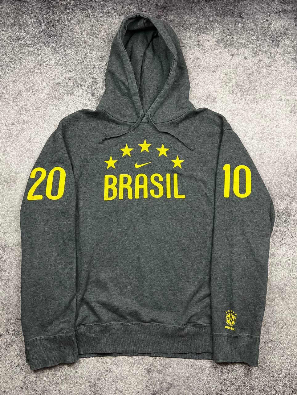 Nike Vintage Nike Brasil Hoodies 2010s Streetwear Size US XXL / EU 58 / 5 - 1 Thumbnail
