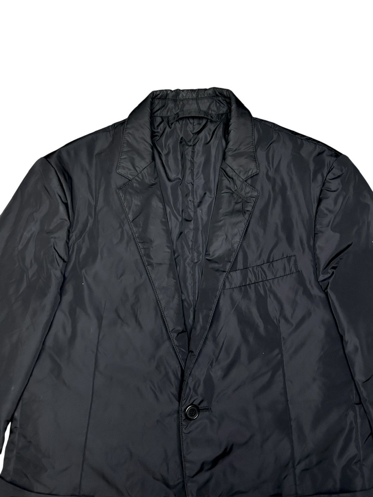Prada 2010 Nylon Blazer Size US M / EU 48-50 / 2 - 2 Thumbnail
