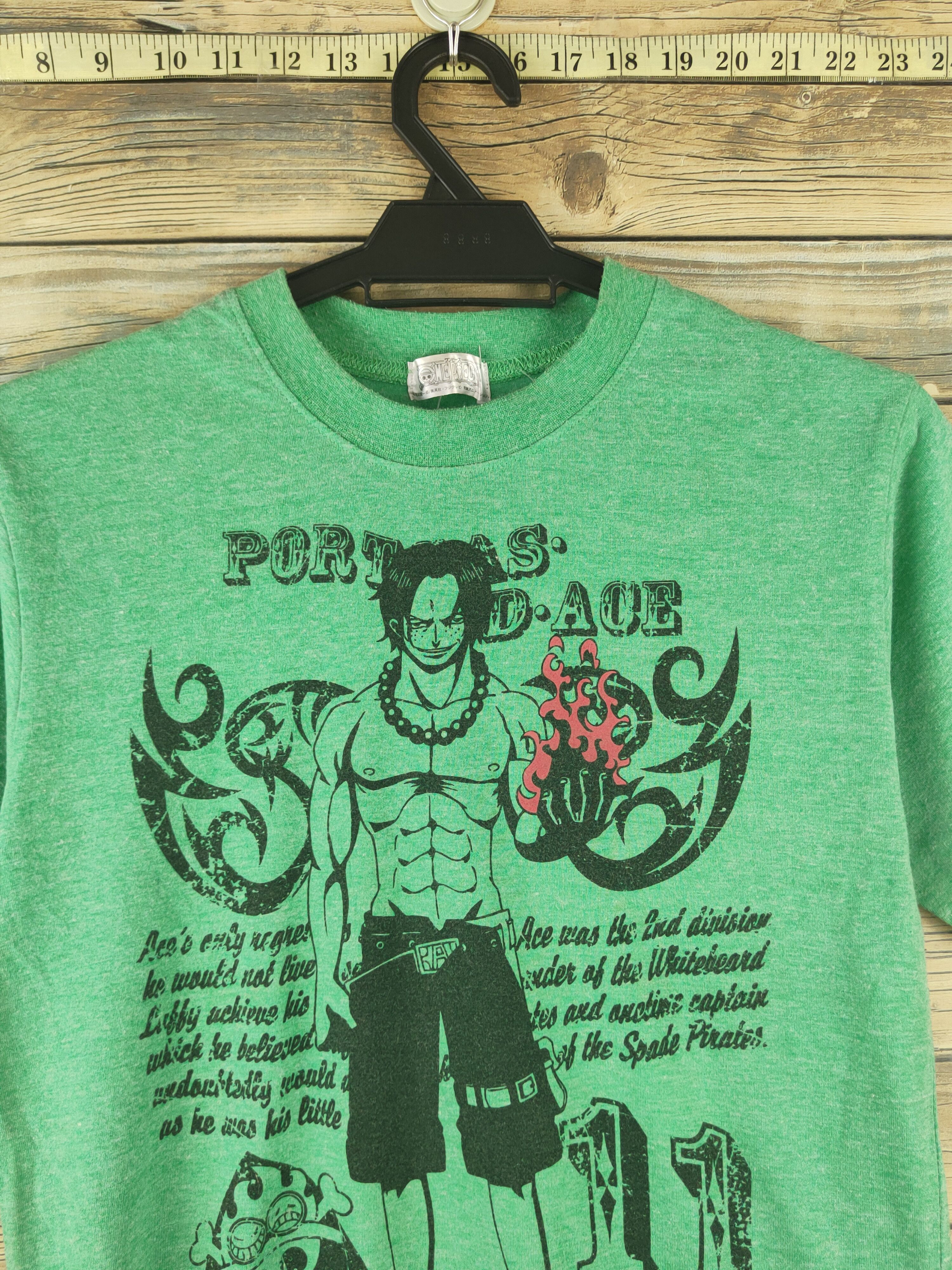 One Piece One Piece Green Short Sleeve T-shirts #S2863 Size US S / EU 44-46 / 1 - 2 Thumbnail