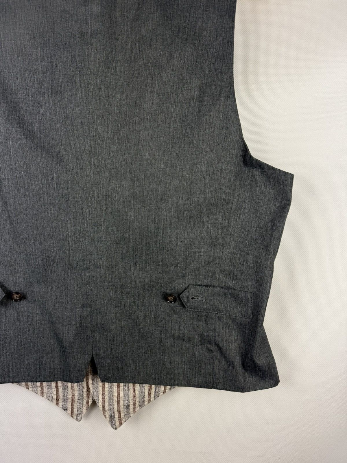 Suitsupply Suitsupply Amsterdam Silk Linen Sleeveless Vest Waistcoat Size 40R - 15 Thumbnail