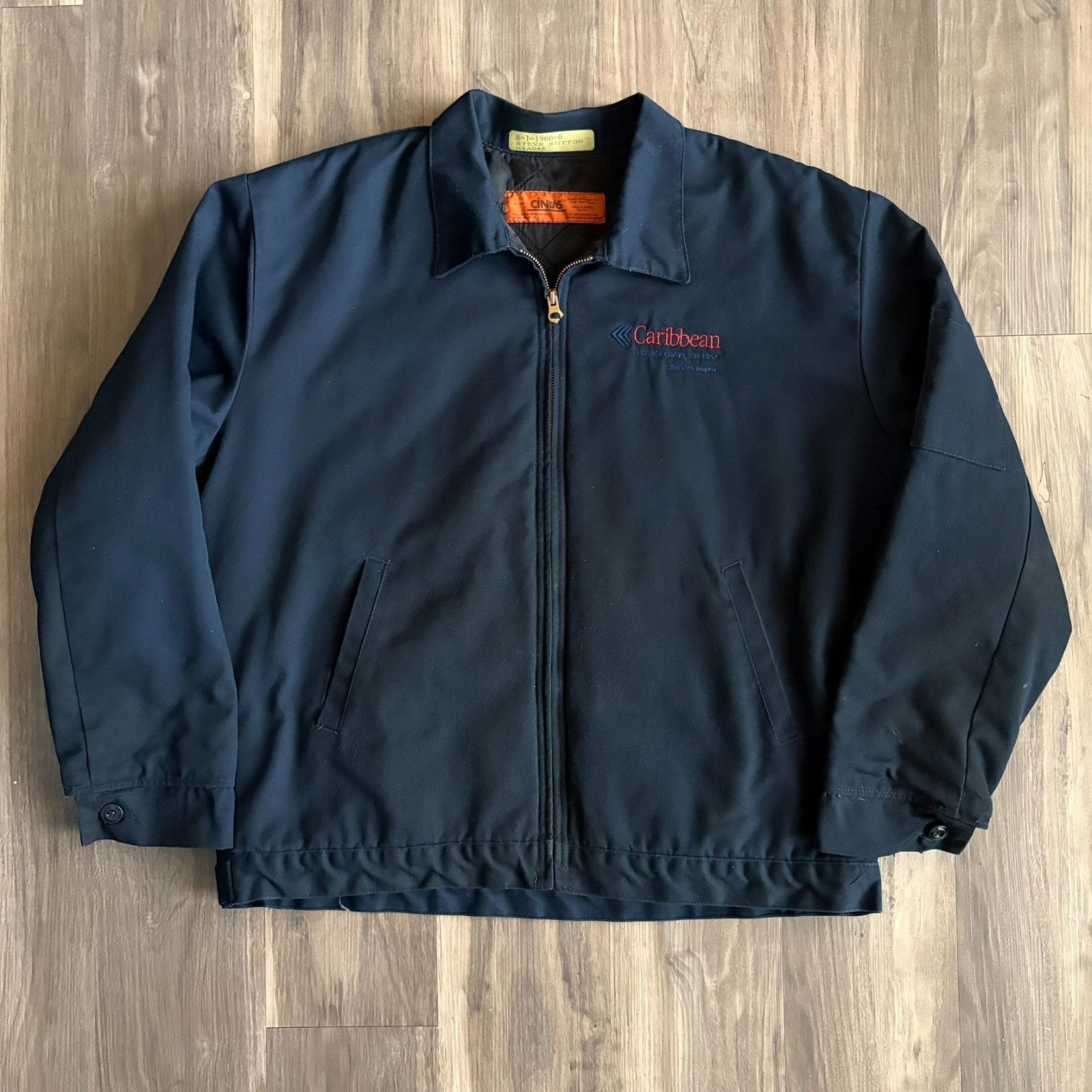 Vintage Vintage Mechanic Detroit Jacket Size L Navy Blue Red Kap Size US L / EU 52-54 / 3 - 3 Thumbnail
