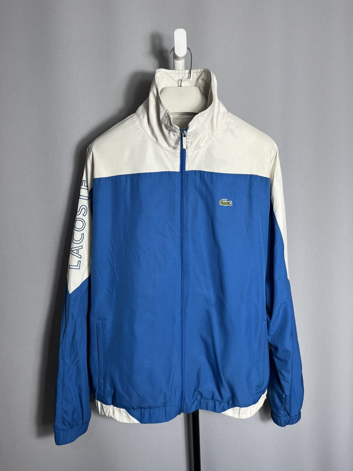 Lacoste Lacoste Sport Polyester Jacket Vintage Full Zip Mens Size US XL / EU 56 / 4 - 1 Thumbnail