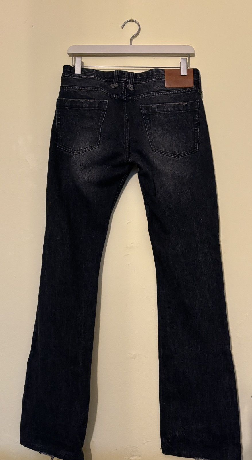 Japanese Brand Archive Paranoid Japanese Stacked Flared Jeans Size US 27 - 2 Thumbnail