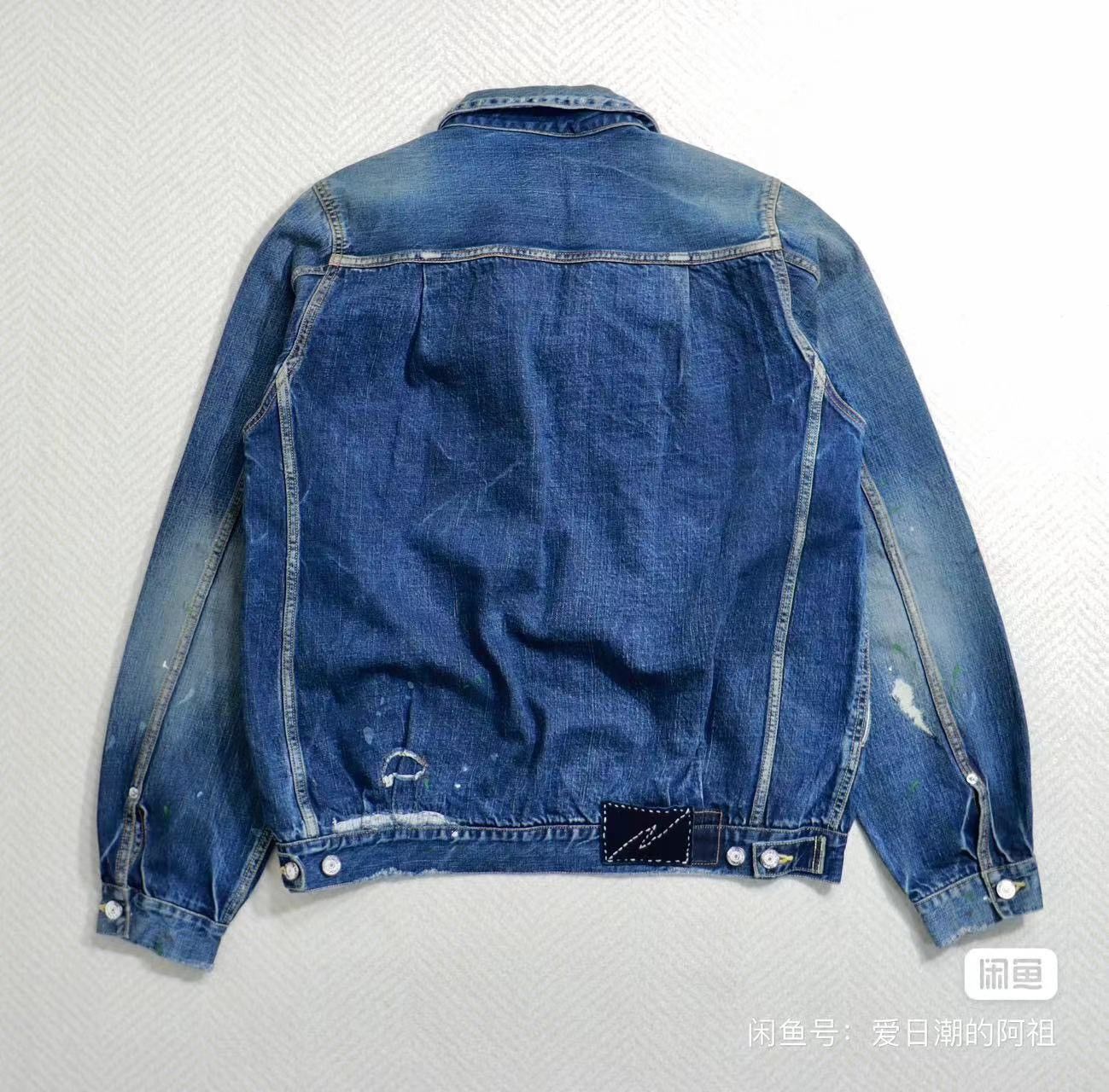 Visvim VISVIM 19SS SS 101 JKT JUMBO DRY DMGD-1005 DRY5 Size US M / EU 48-50 / 2 - 2 Thumbnail