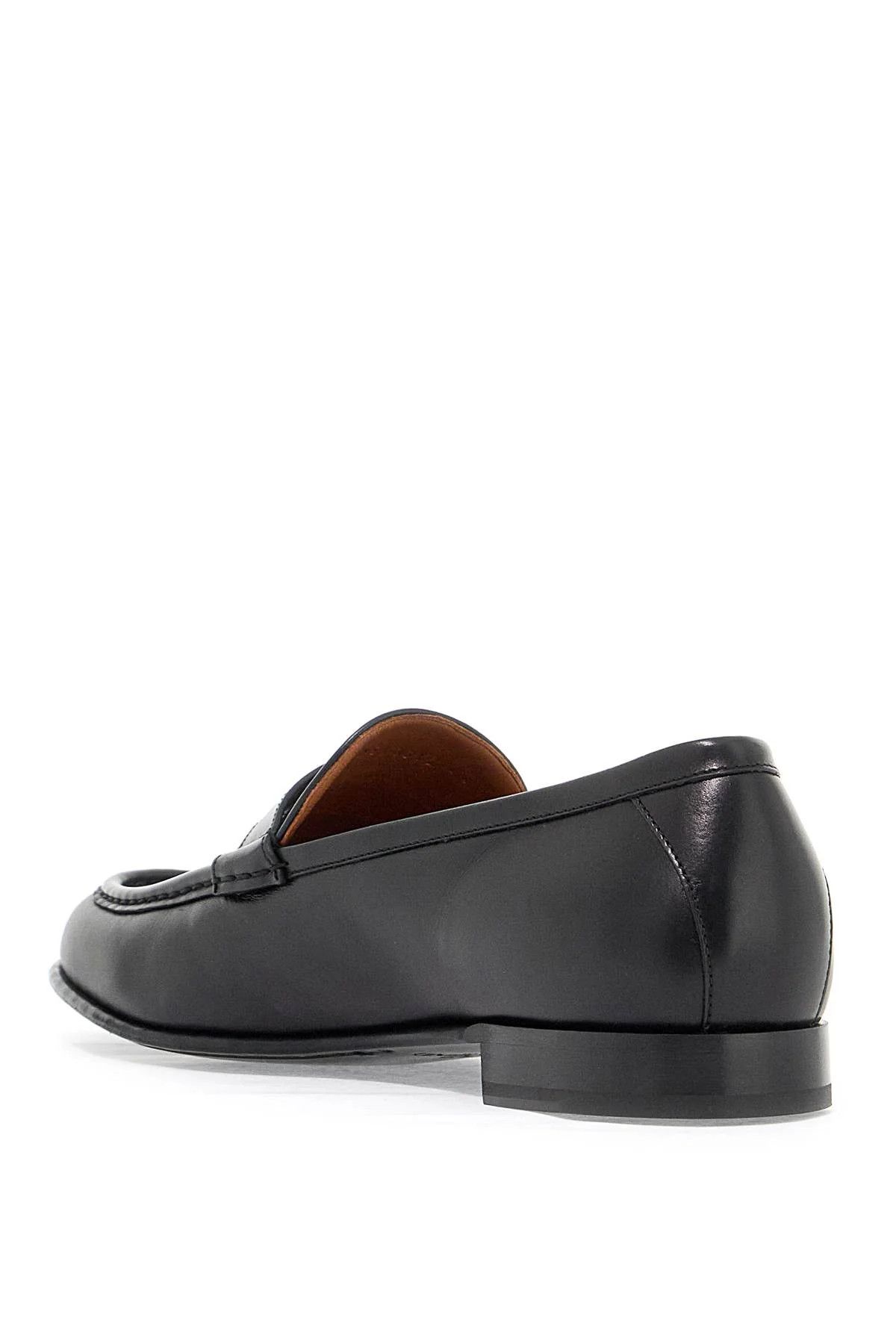 Valentino o1s22i1n1224 Leather Loafers in Black Size US 9 / EU 42 - 3 Thumbnail