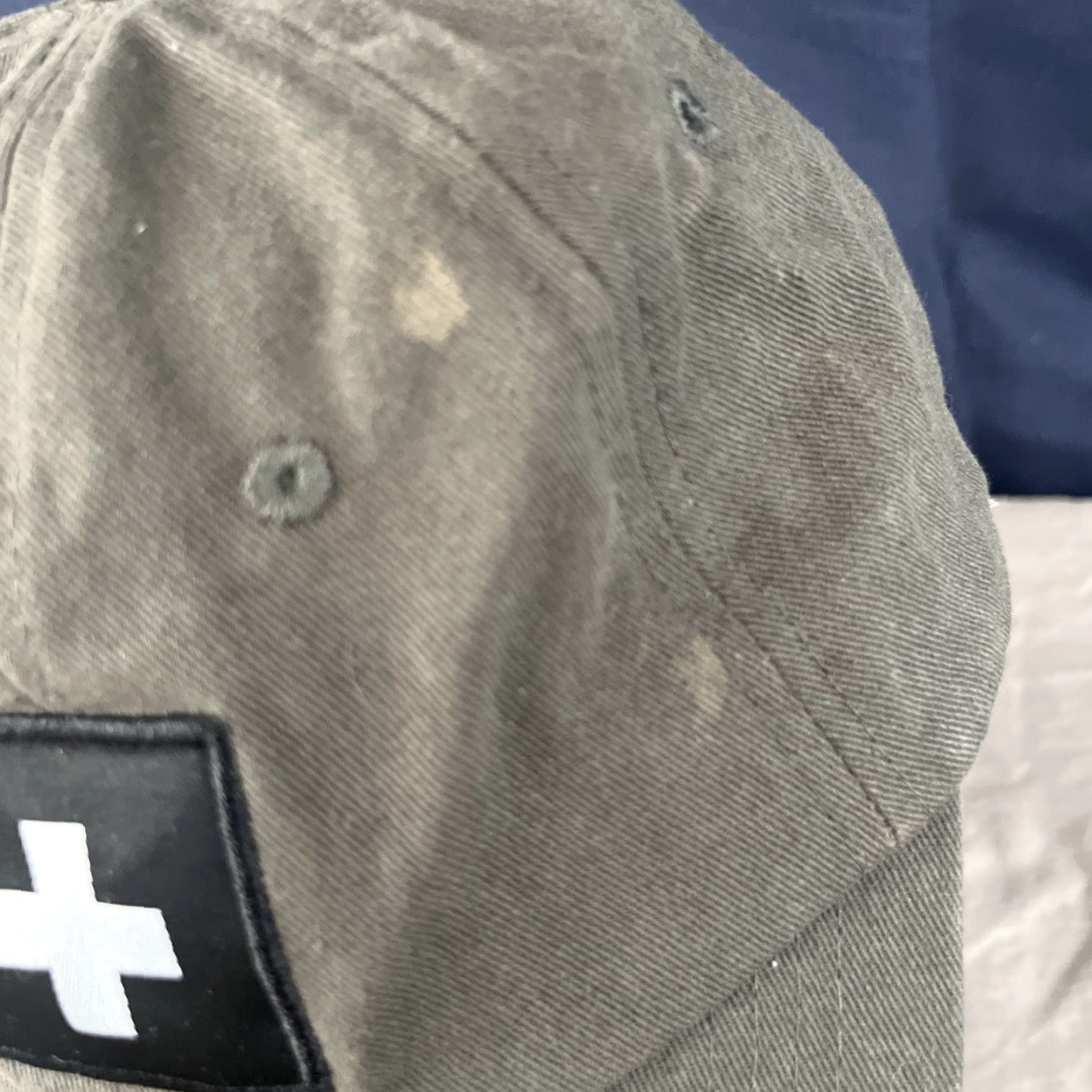 Logo 7 Lifeway Baseball Cap Gray Black Adjustable Tuck Strap Patch Logo Unisex Adults One Size Men's/Women's Size ONE SIZE - 4 Thumbnail